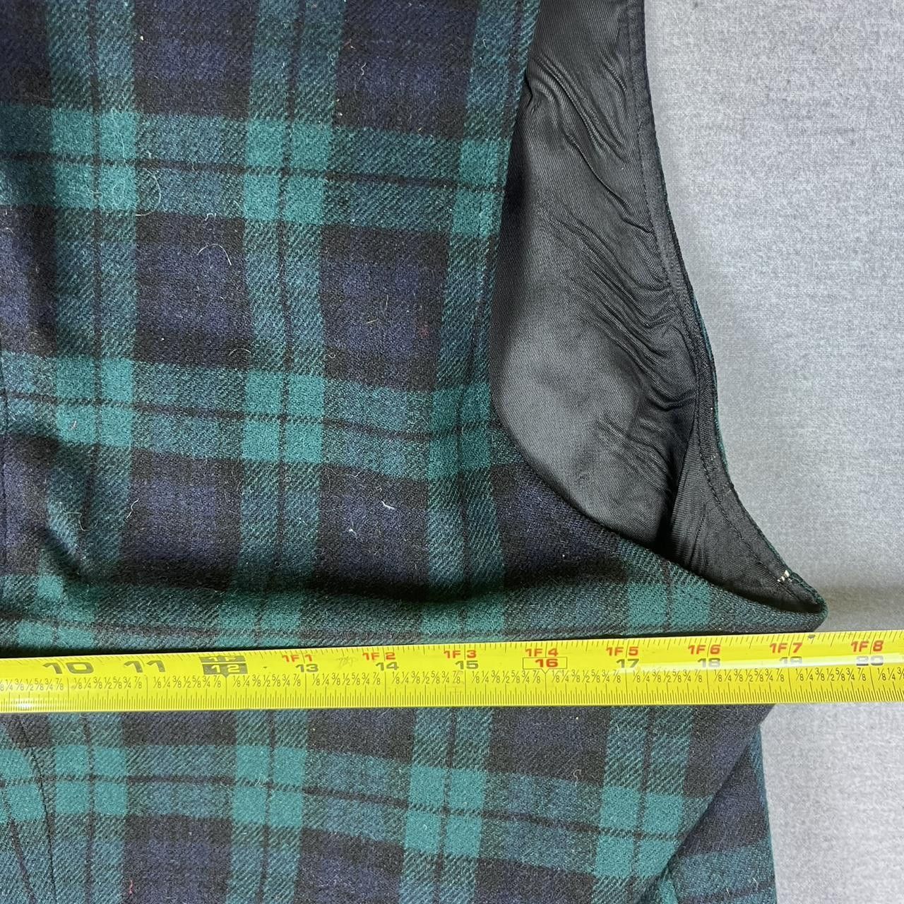Pendleton Vintage Pendleton Green Plaid Wool Vest Made in USA Size M Size US M / EU 48-50 / 2 - 4 Thumbnail