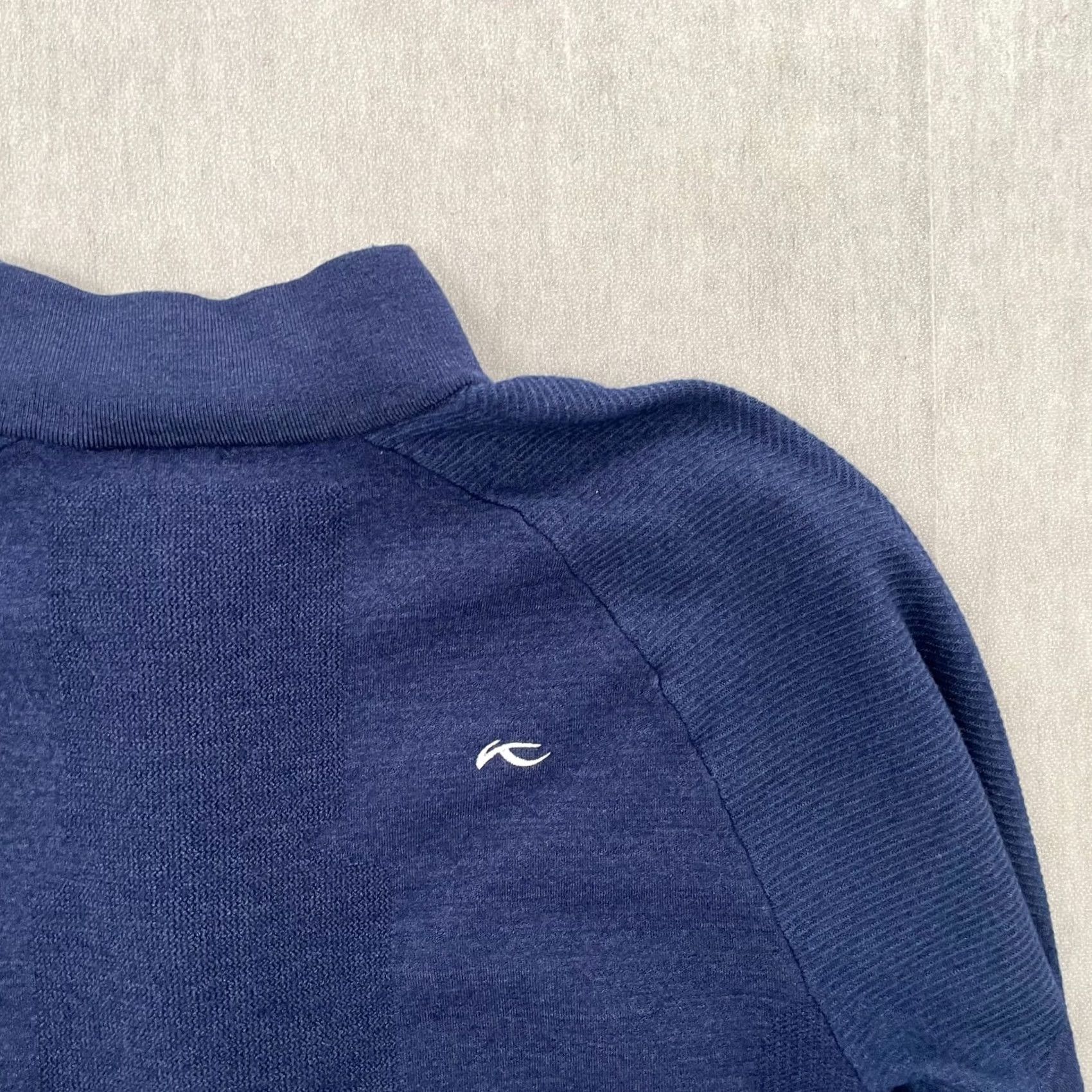 KJUS KJUS Kulm Sweater Adult Small Blue Half-Zip Pullover Long Sleeve Mens 48/ S Size US S / EU 44-46 / 1 - 4 Thumbnail