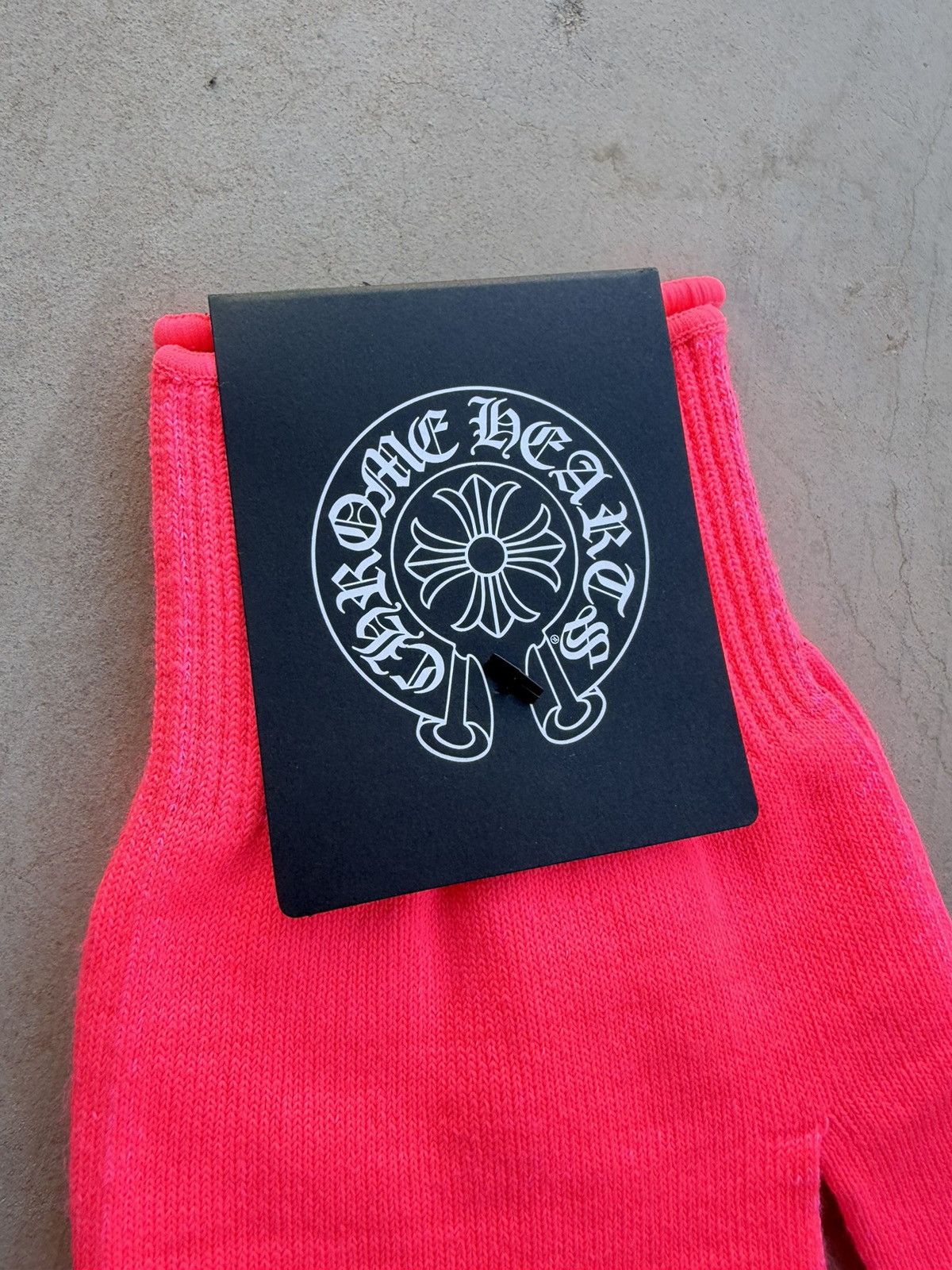 Chrome Hearts Chrome Hearts Pink Checkmate Work Gloves Large NWT Size ONE SIZE - 6 Thumbnail
