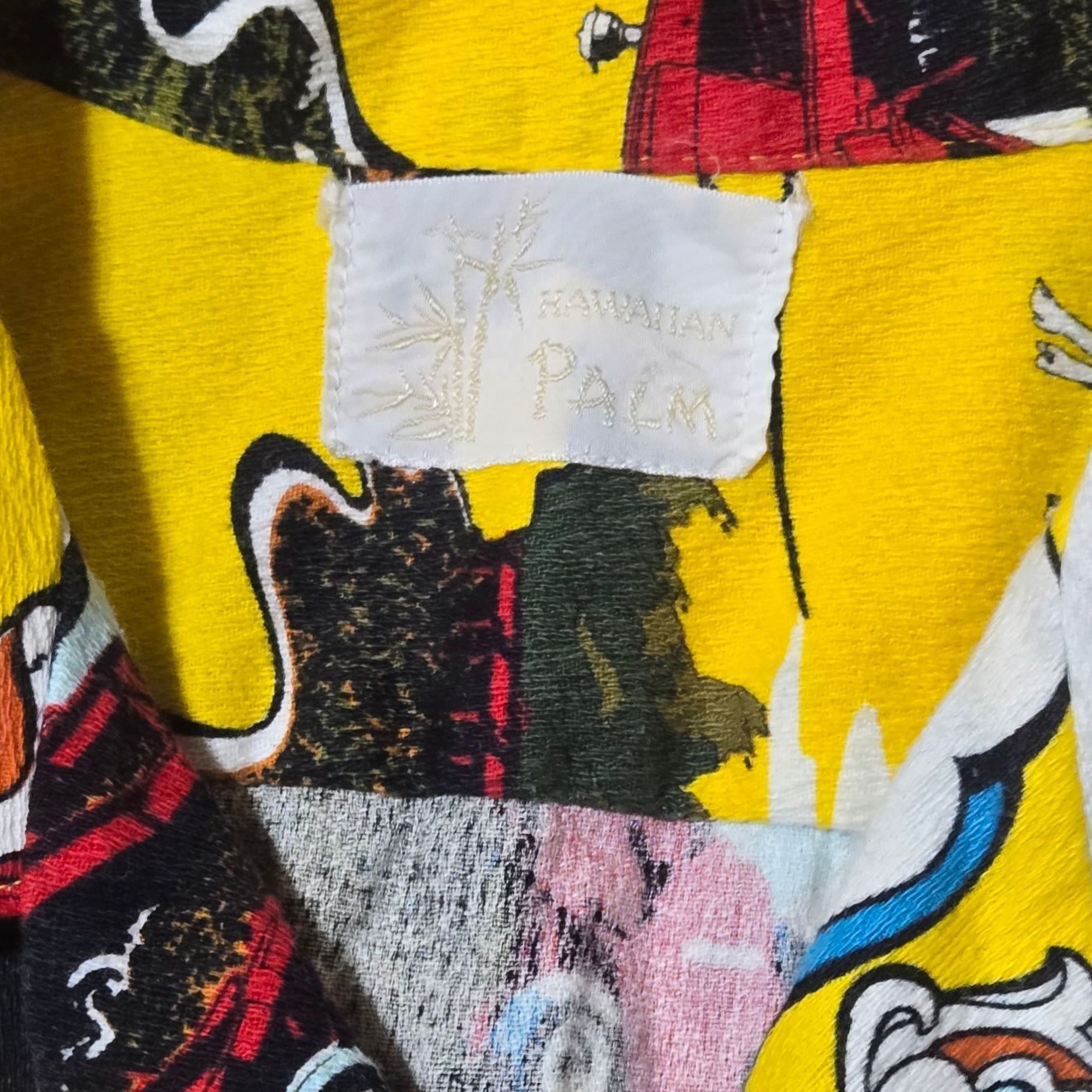 Other ​Vintage Hesston Farm Equipment Button Up Shirt AOP Agricult Size US M / EU 48-50 / 2 - 9 Thumbnail