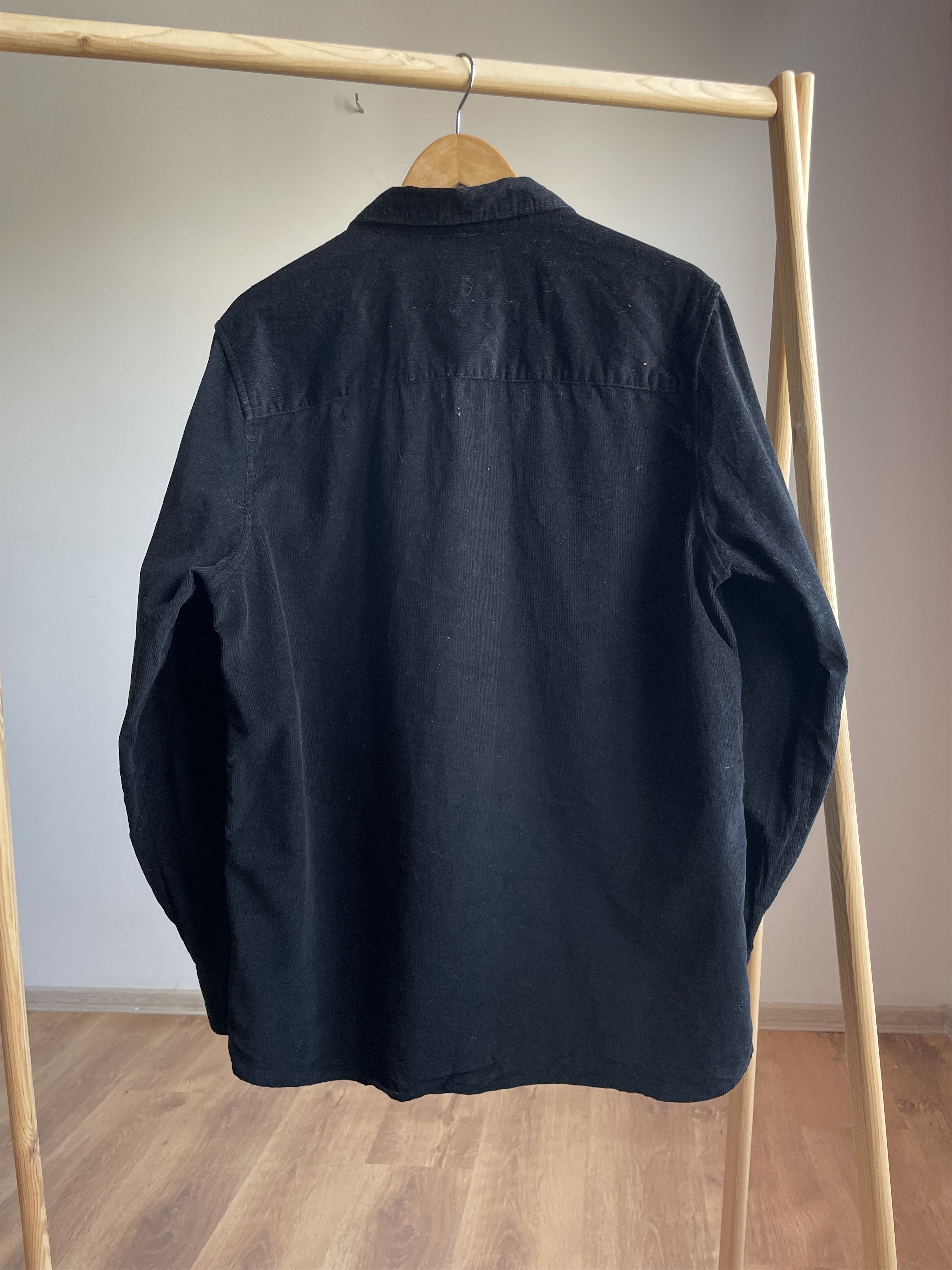 Folk Folk Black Heavy Corduroy Shirt Size 5 Size US L / EU 52-54 / 3 - 2 Thumbnail