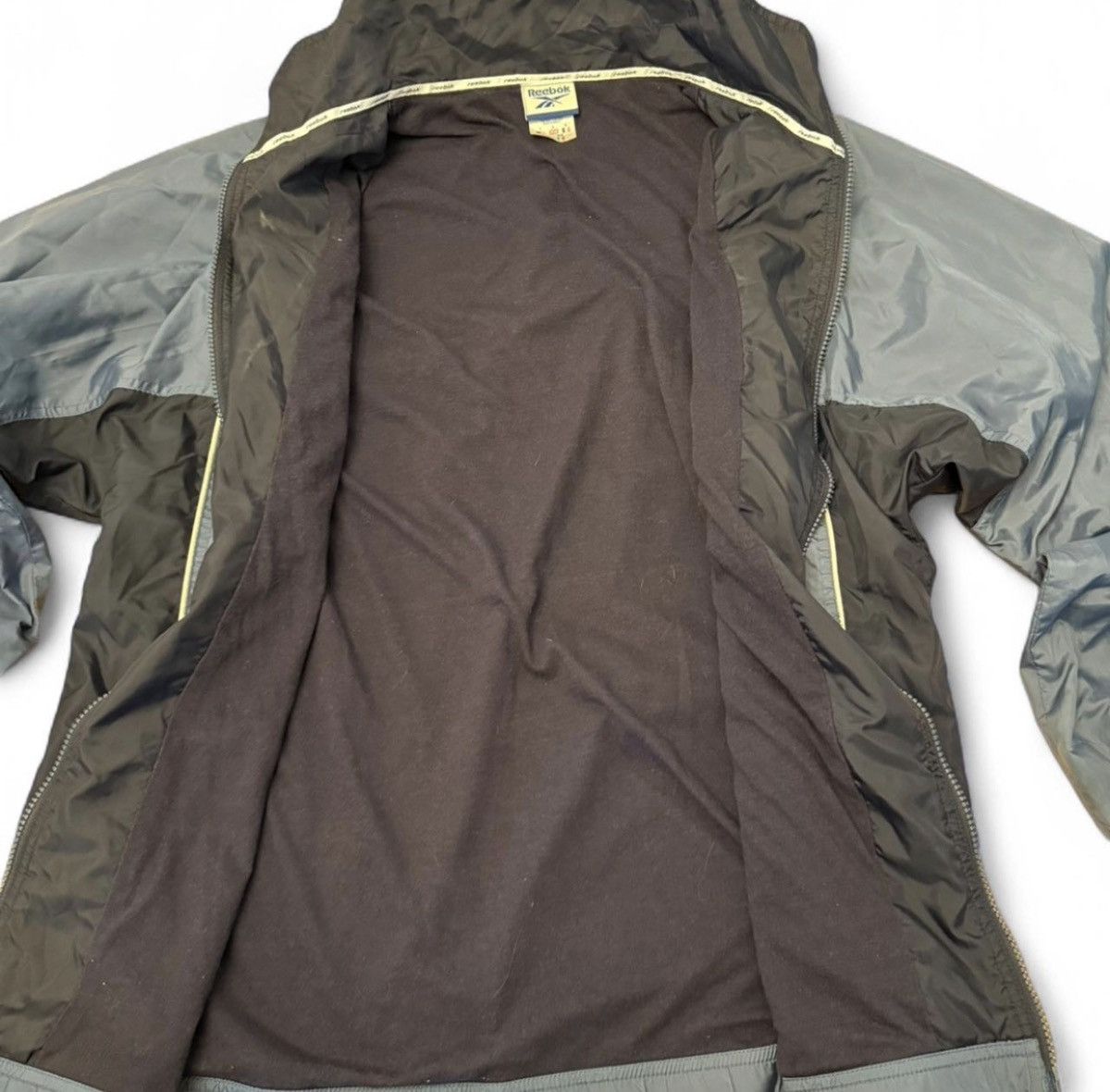 Reebok REEBOK Men Blue Nylon Full Zip Lined Windbreaker Jacket Size US S / EU 44-46 / 1 - 7 Thumbnail