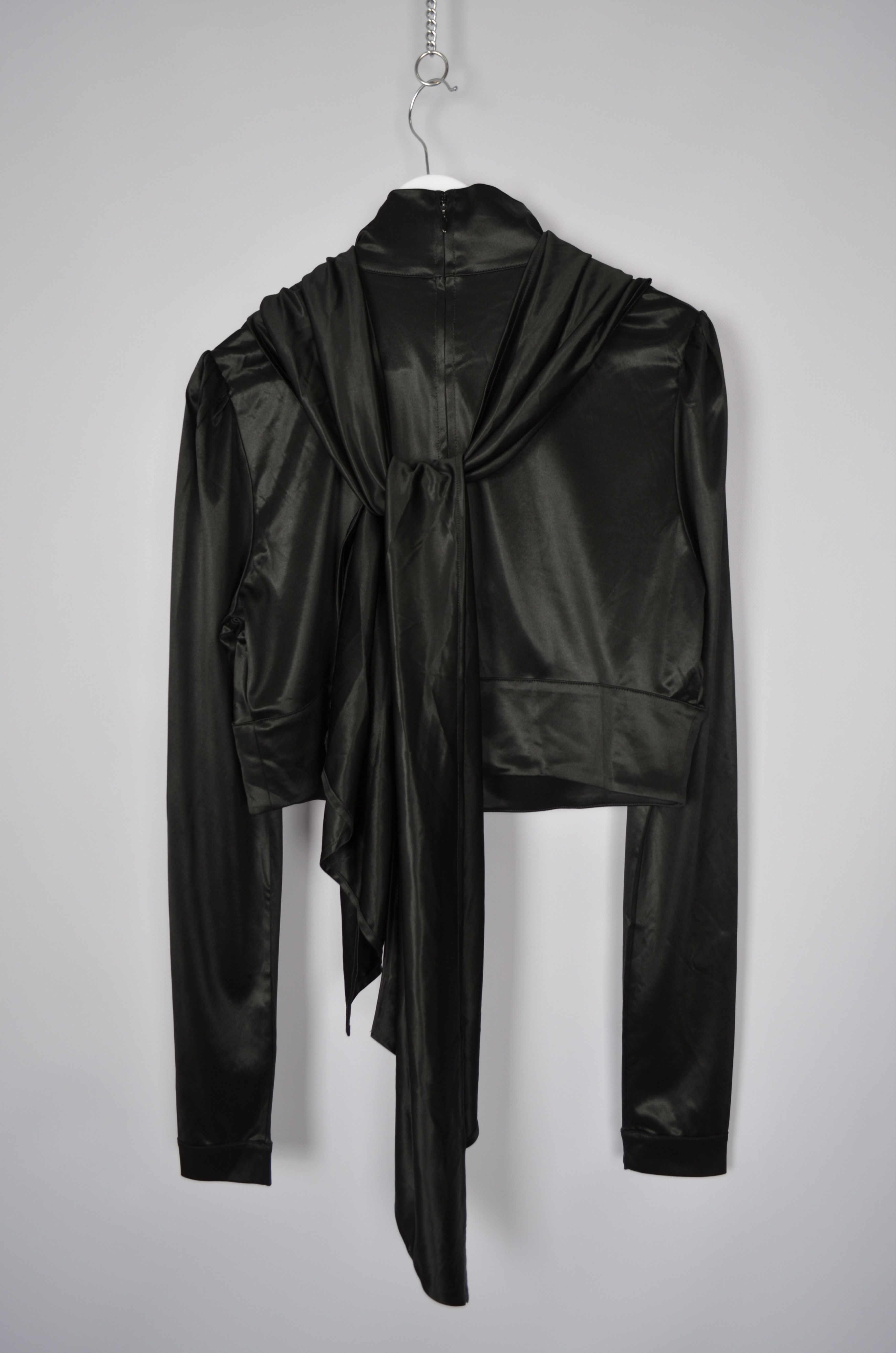 Designer × H&M × Paco Rabanne H&M x Paco Rabanne Eastman Naia Acetate Scarf Top Blouse Size XL / US 12-14 / IT 48-50 - 13 Thumbnail