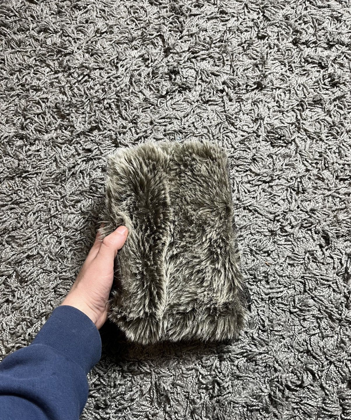 Japanese Brand × Vintage VINTAGE FUZZY MOHAIR HANDLE BAG DESIGNER STYLE Size ONE SIZE - 3 Thumbnail