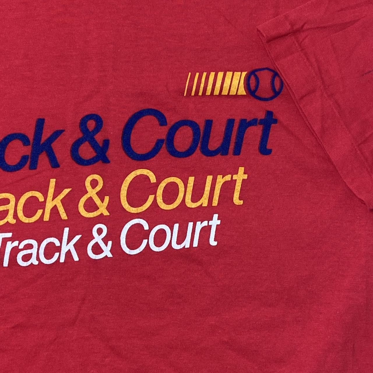 Other True Vintage Track & Court Red Tennis Tee Size XL Size US XL / EU 56 / 4 - 3 Thumbnail