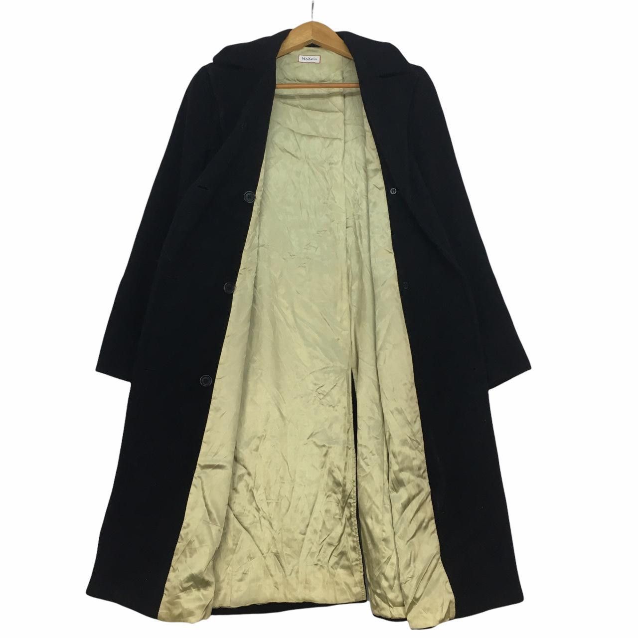 Vintage Vtg MAX & Co. Classics Double Breasted Button Long Coat Size XS / US 0-2 / IT 36-38 - 2 Thumbnail