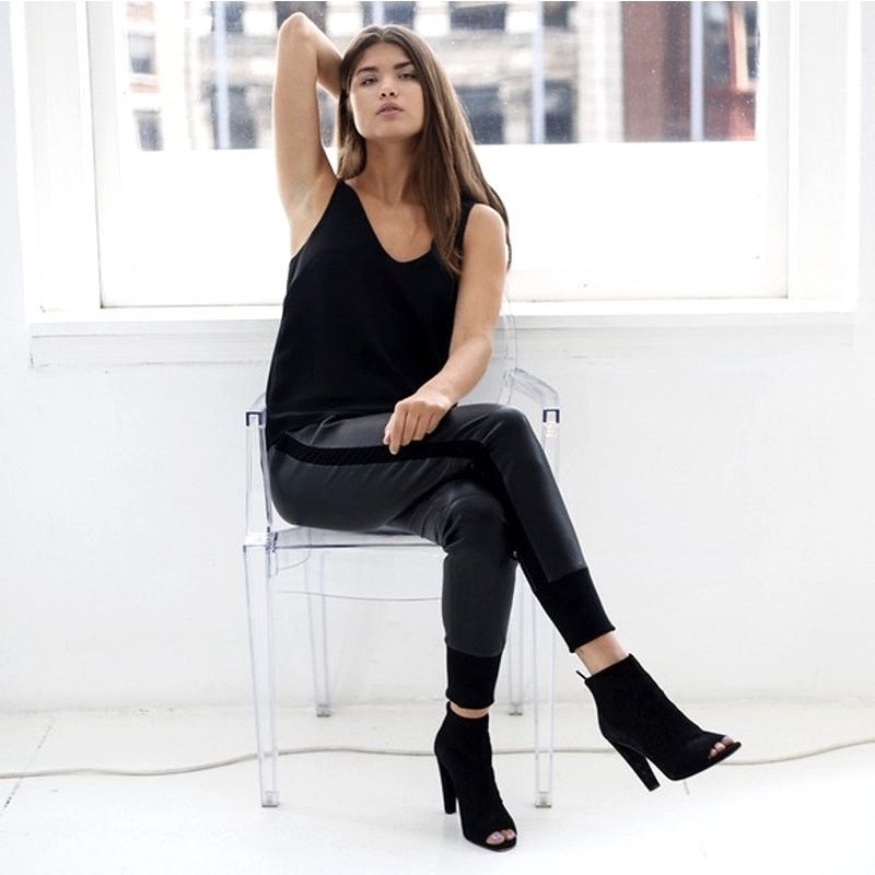 Vince Vince Black Leather Pants | Size XS Size 26" / US 2 / IT 38 - 11 Thumbnail