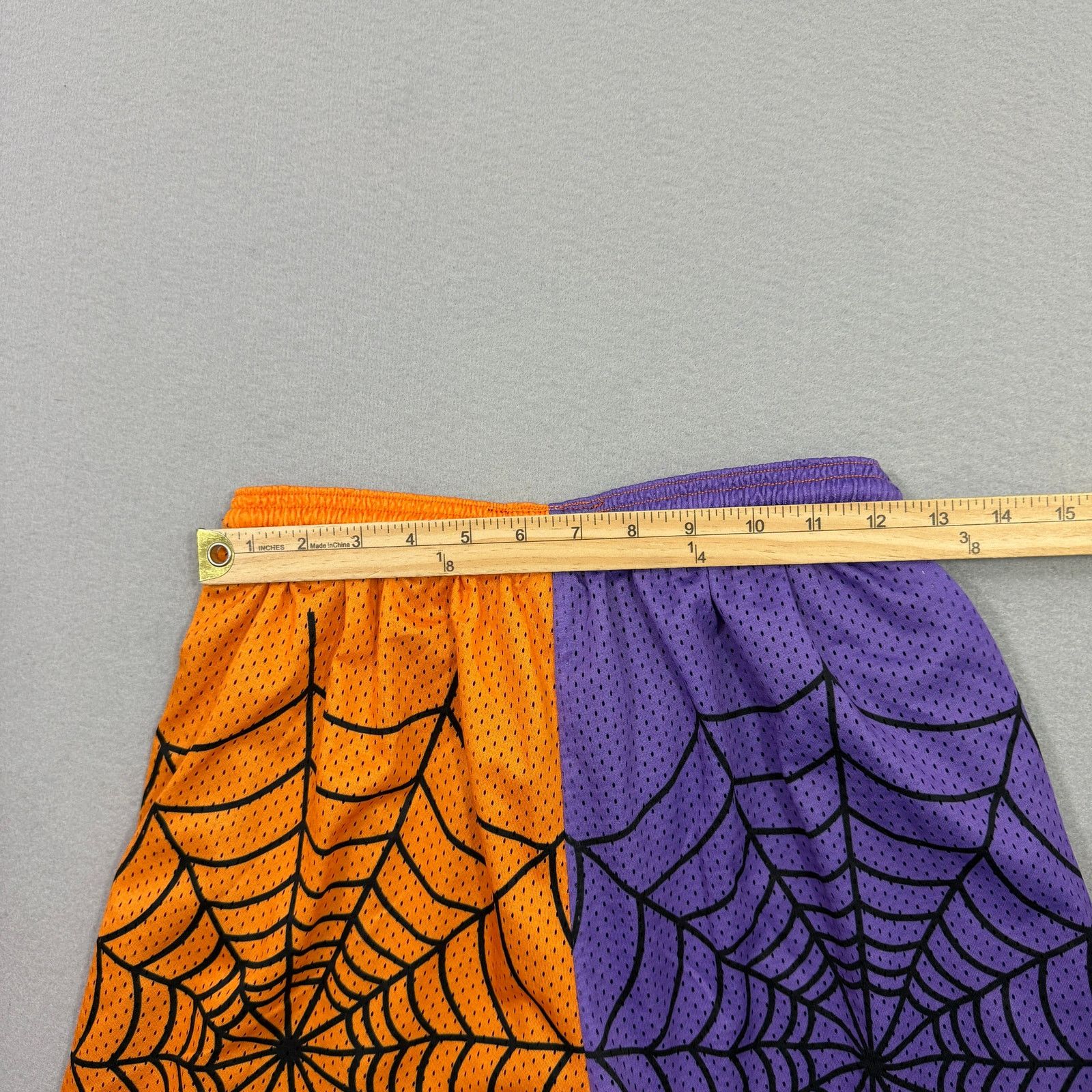 Vintage Lost Files Clothing Halloween Collection Spider Web Shorts Size US 34 / EU 50 - 8 Thumbnail
