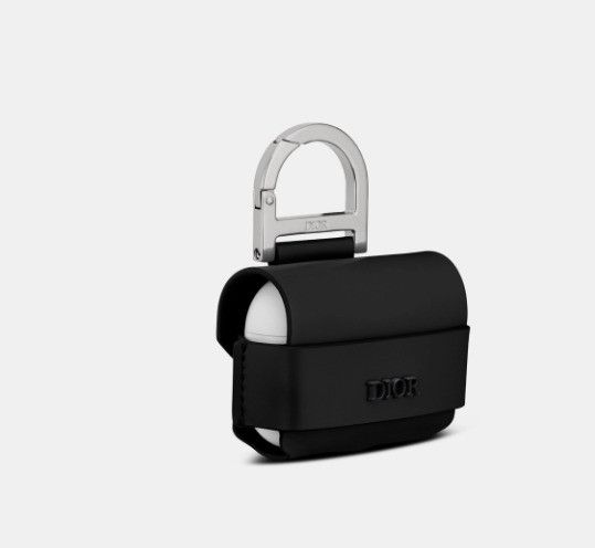 Dior o1w1db11224 AirPods Pro Case in Black Size ONE SIZE - 3 Thumbnail