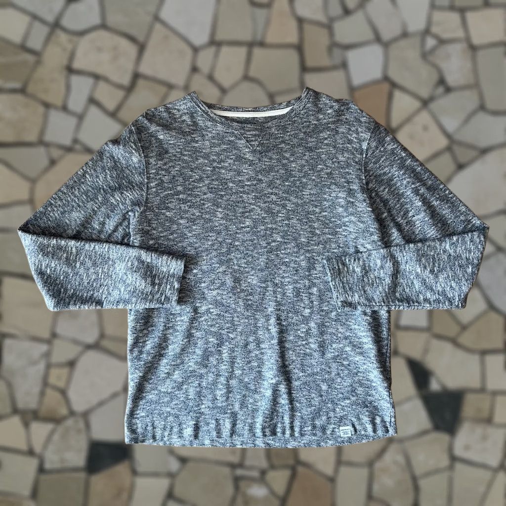 Norse Projects Norse Projects Halfdan Flame Crew Sweatshirt Long Sleeve Women’s Large L Blueish Gray Logo Casual City Urban Fashion Heritage/Sportswear Size L / US 10 / IT 46 - 1 Thumbnail