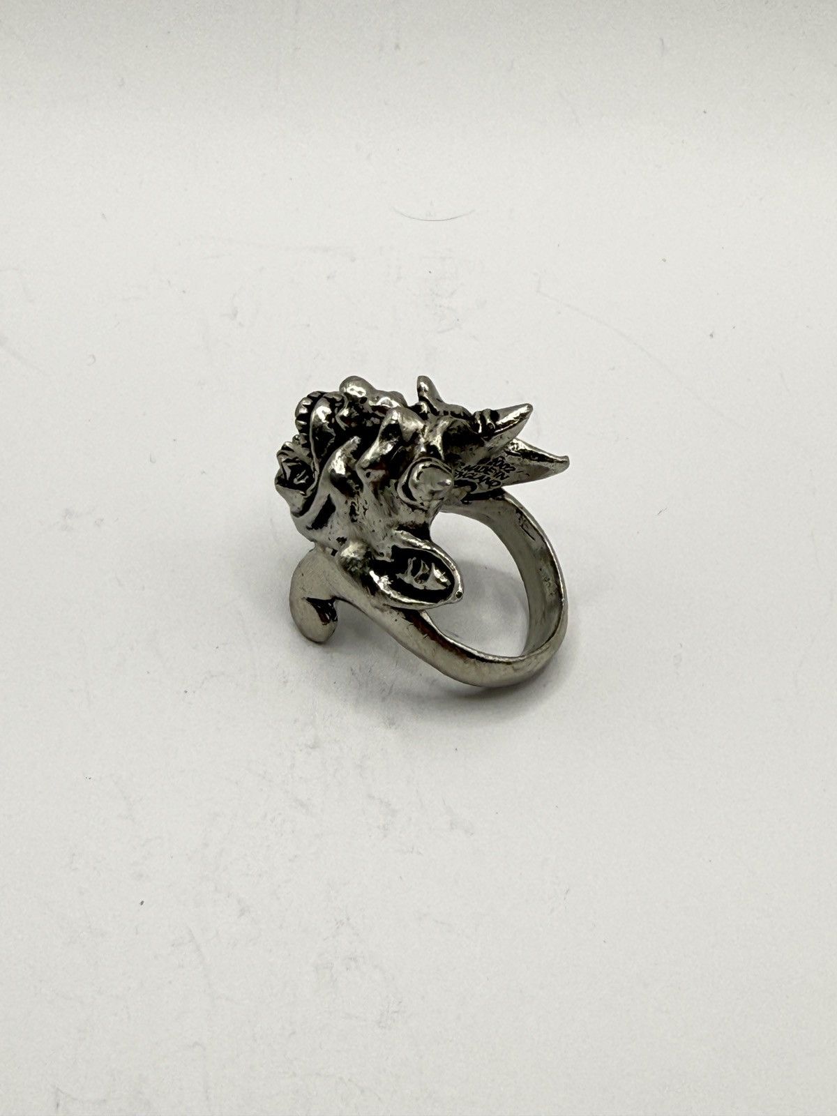 Seditionaries Alchemy 2002 demon ring biker/goth chrome erd Size ONE SIZE - 4 Thumbnail