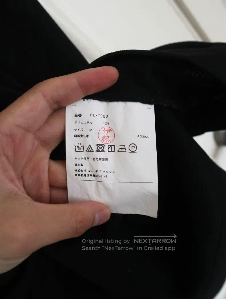 Comme des Garcons Comme Des Garcons Black Deconstructed Asymmetric Long Slee Size US M / EU 48-50 / 2 - 8 Thumbnail
