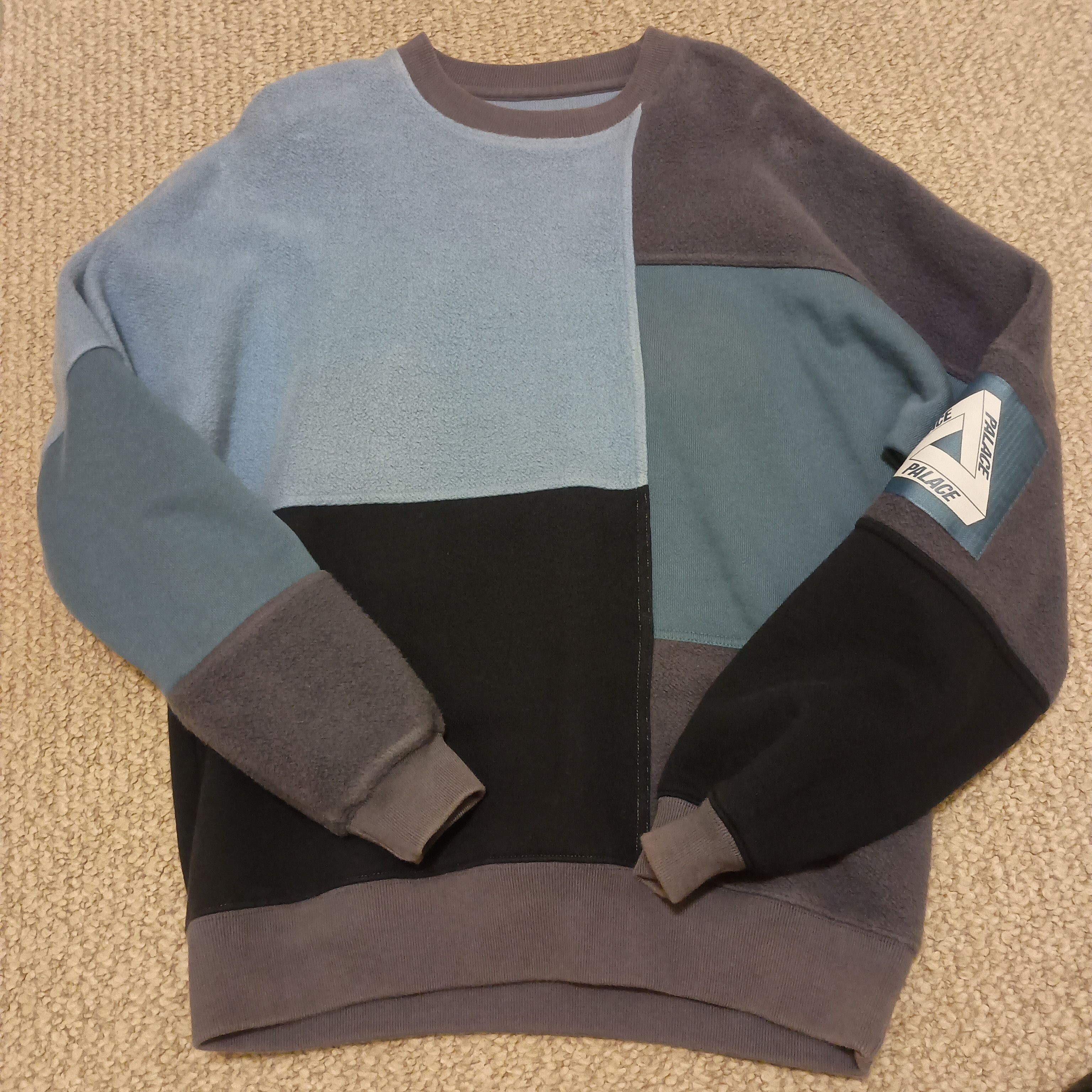 Palace Palace Patch Ya Life Up Crew Size US S / EU 44-46 / 1 - 1 Thumbnail
