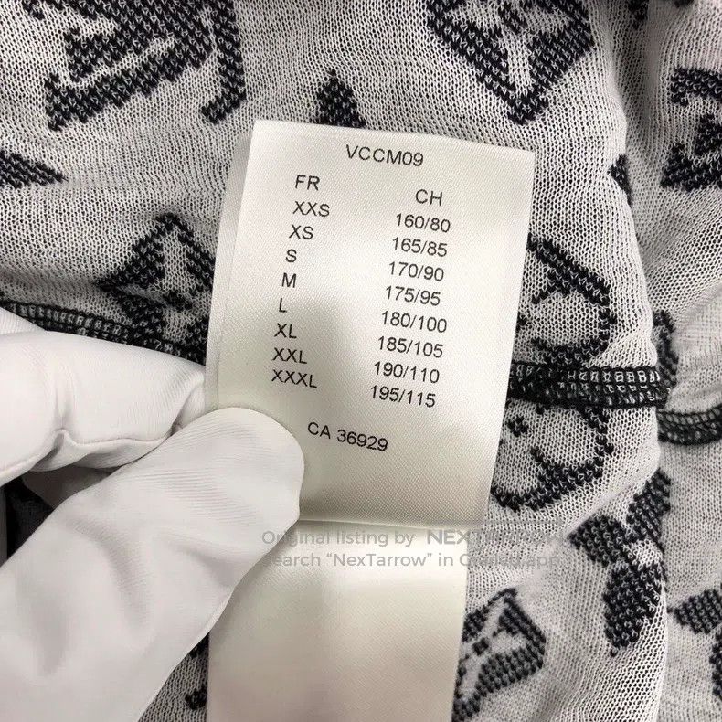 Louis Vuitton Louis Vuitton Full print presbyopia black short sleeve Size US S / EU 44-46 / 1 - 6 Thumbnail