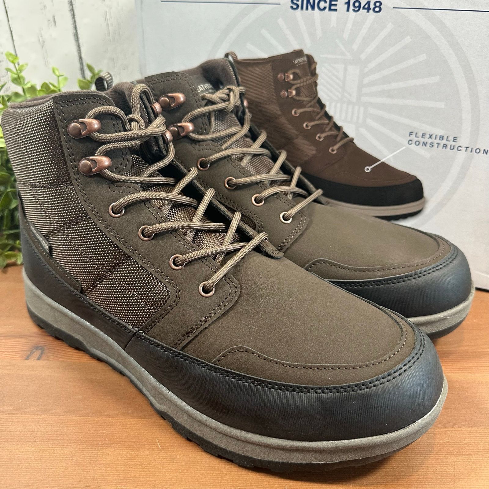 Weatherproof Weatherproof Men's Jenkins Brown Sneaker Boots Size 11 Size US 11 / EU 44 - 3 Thumbnail