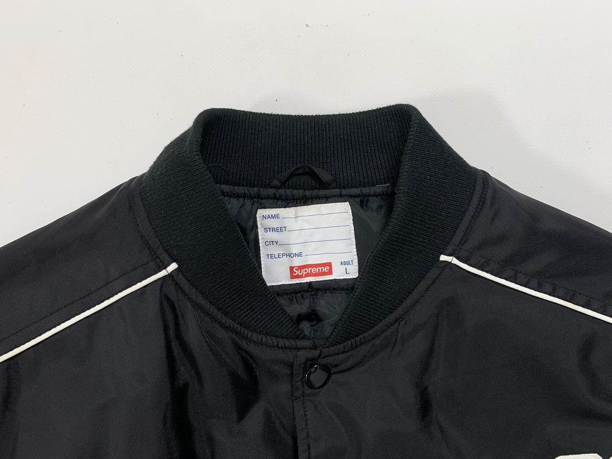 Supreme Supreme Contrast Script Varsity NY Varsity Jacket Men's _L Size US L / EU 52-54 / 3 - 7 Thumbnail