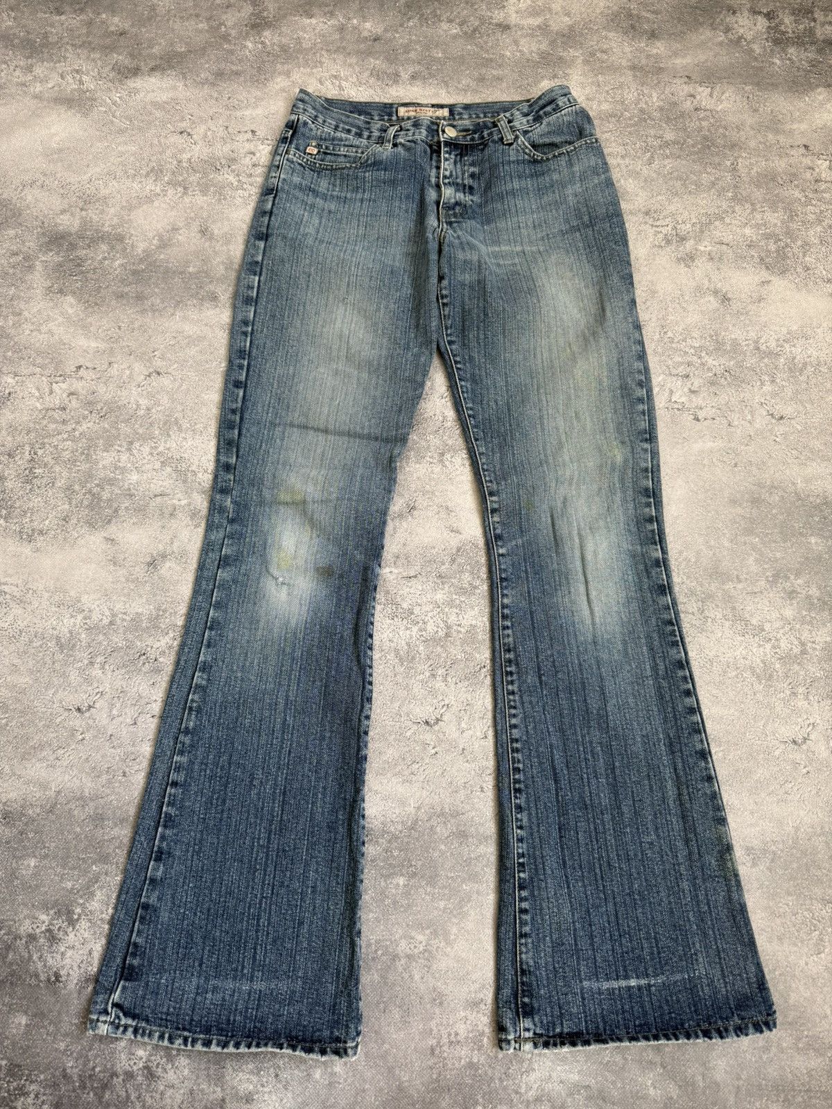 Miss Sixty Vintage Y2K Miss Sixty Flared Low Rise Jeans Hype Streetwear Size 29" - 2 Thumbnail