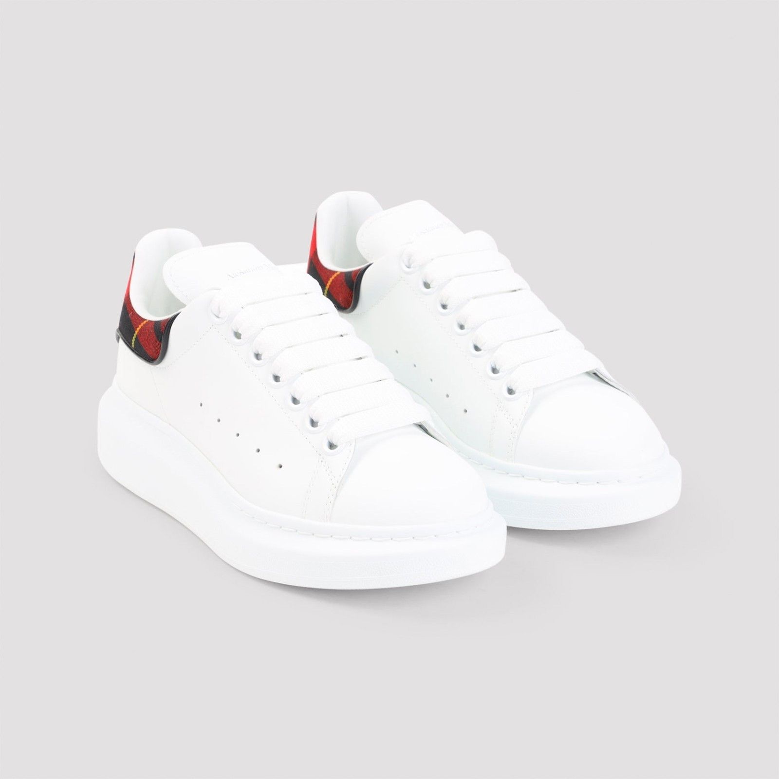 Alexander McQueen ALEXANDER MCQUEEN Oversized White Leather Sneakers New & Aut Size US 6 / IT 36 - 3 Thumbnail