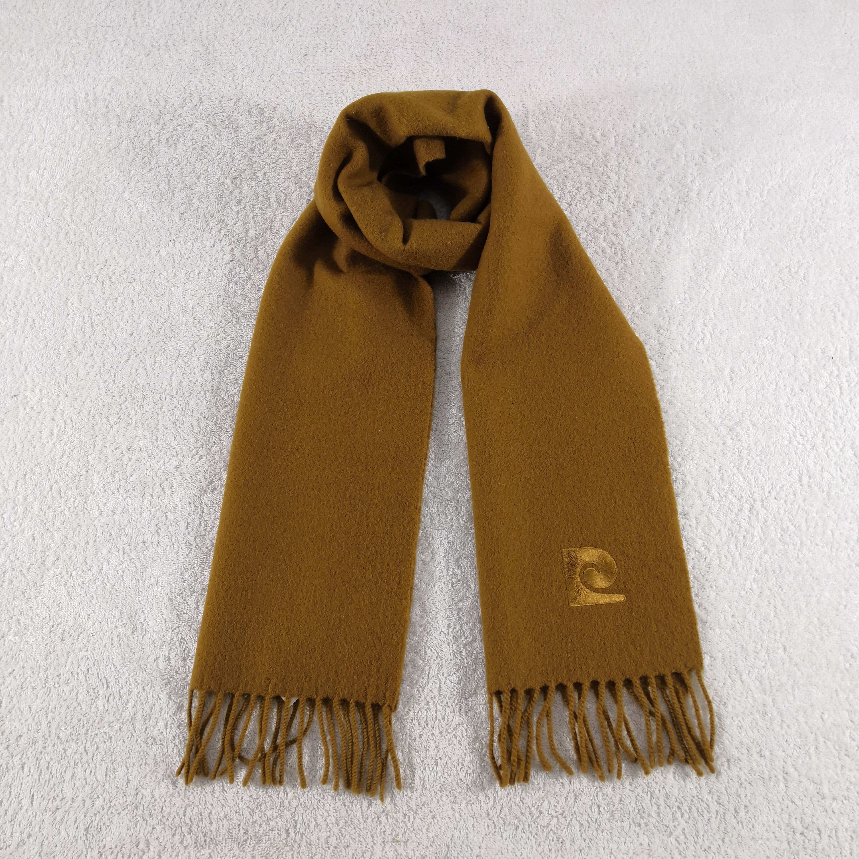 Vintage Pierre Cardin Scarf Muffler Wool Cashmere Scarves