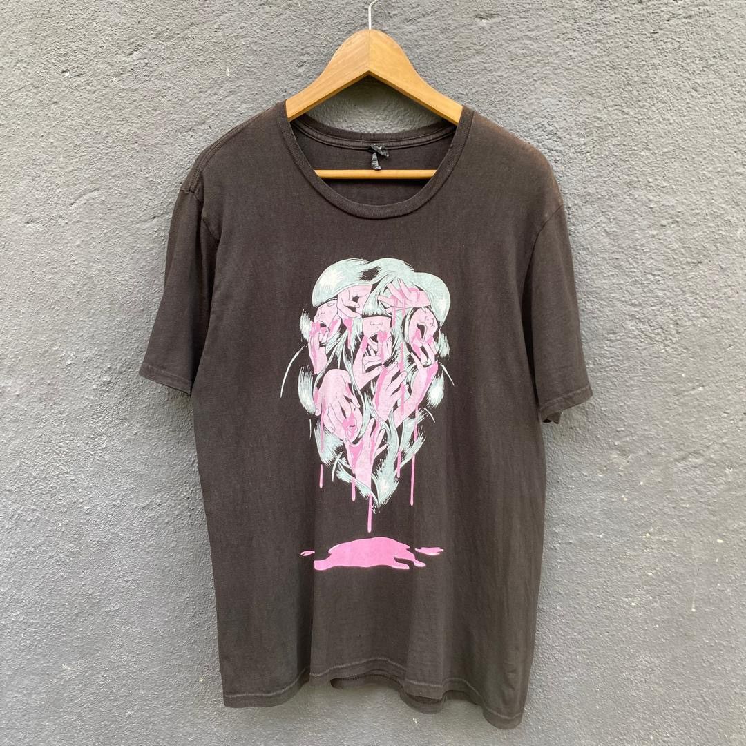 Band Tees Thrashed Faded Vintage Cherub Musical Duo Tee Size US M / EU 48-50 / 2 - 1 Thumbnail