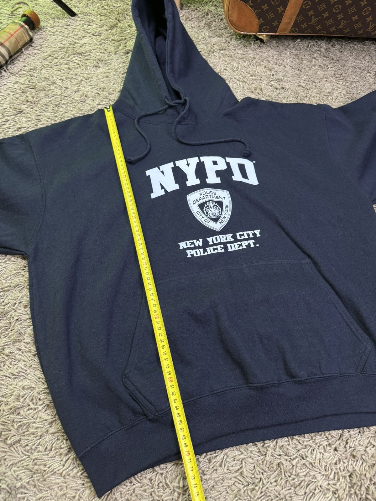 Other Vintage hoodie NYPD New York Police original item Size US XL / EU 56 / 4 - 6 Thumbnail