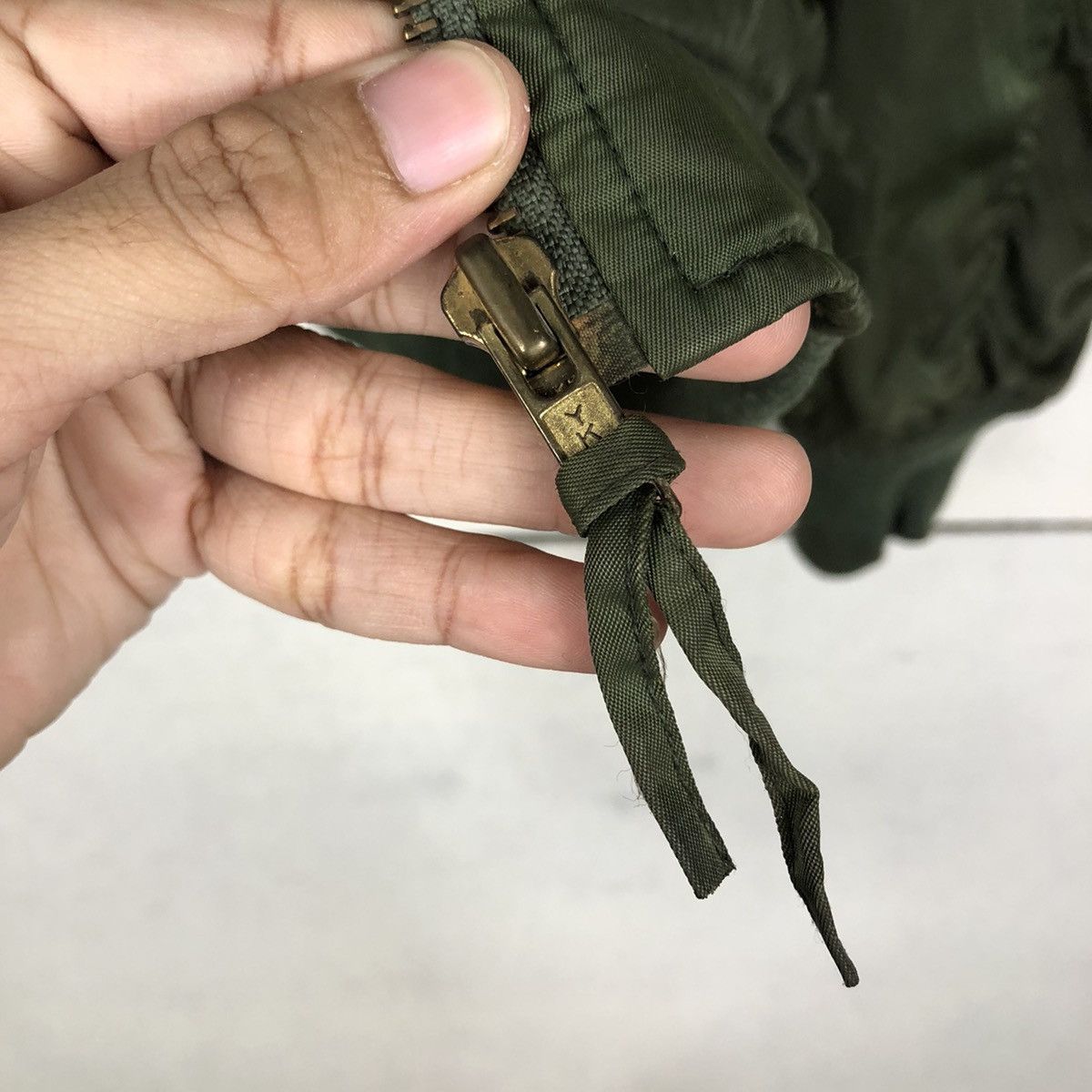 Japanese Brand 📌Vintage Fly Bomber Jacket Biker Military Collections Size US L / EU 52-54 / 3 - 17 Thumbnail