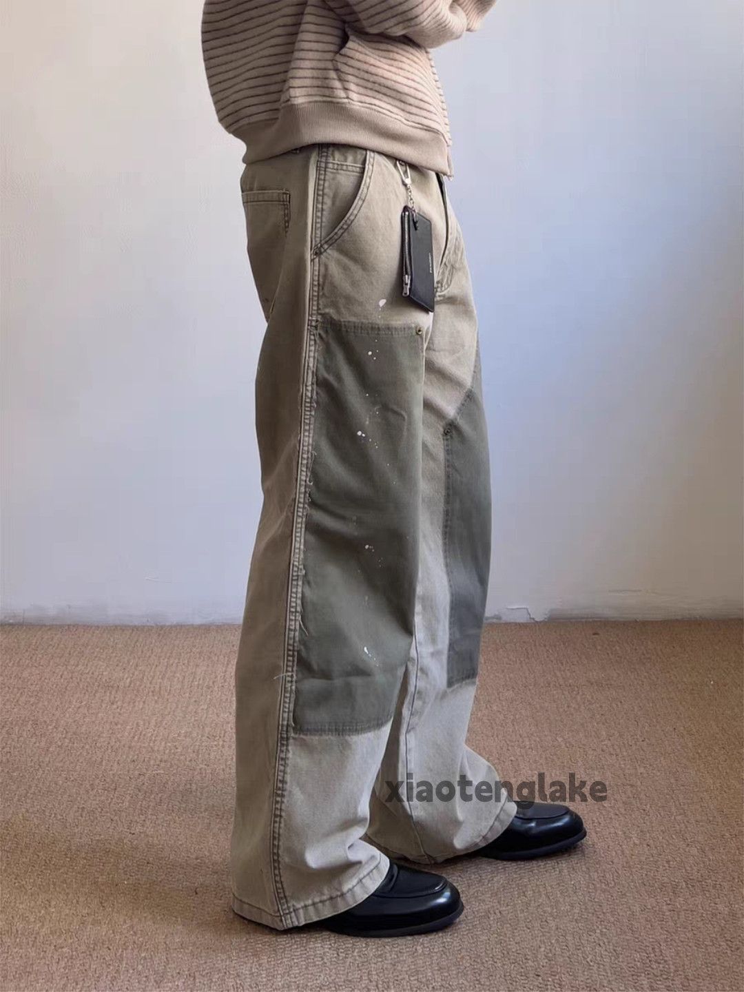 パンツ 80S CLOSED BY MFG PANELLED UTILITY PANTS zx vintage washed