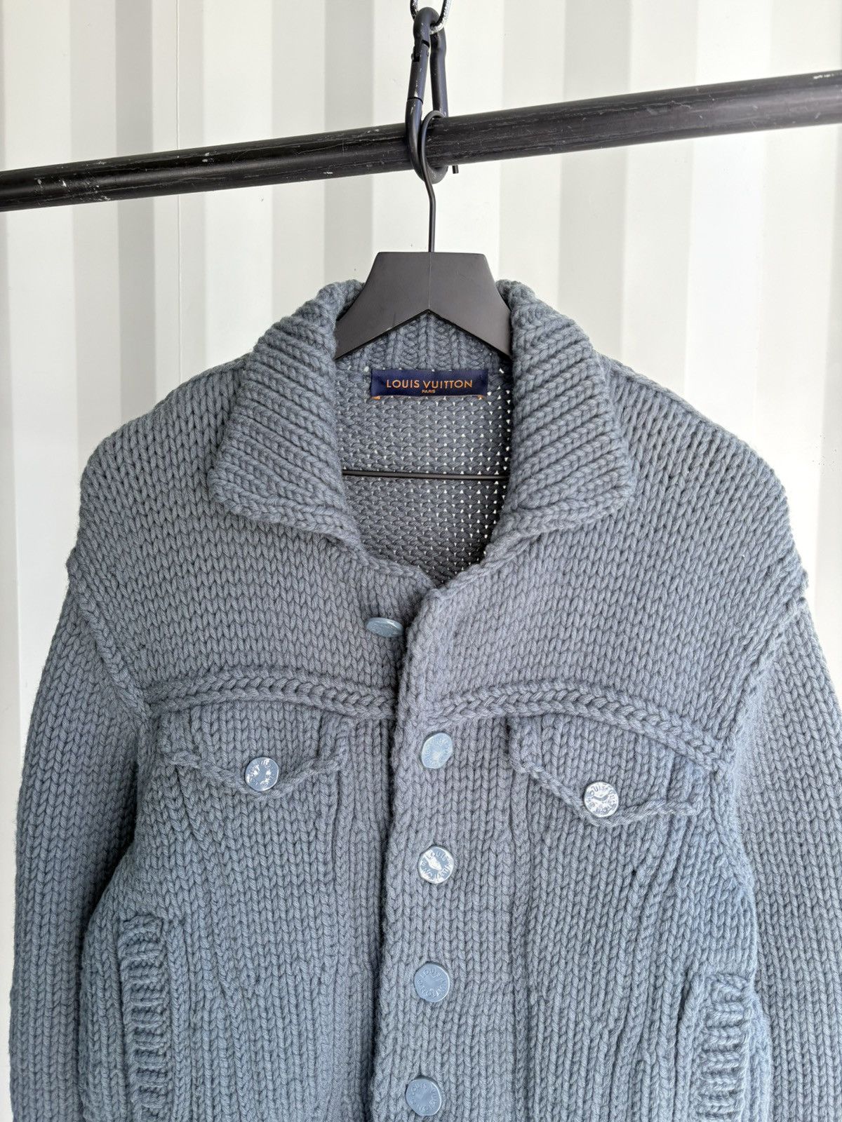 Louis Vuitton Knit Trucker Jacket Size US S / EU 44-46 / 1 - 2 Thumbnail