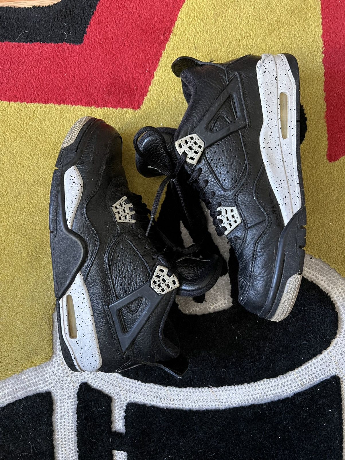 Jordan Brand AIR JORDAN 4 IV RETRO OREO (2015) Size US 8 / EU 41 - 1 Thumbnail
