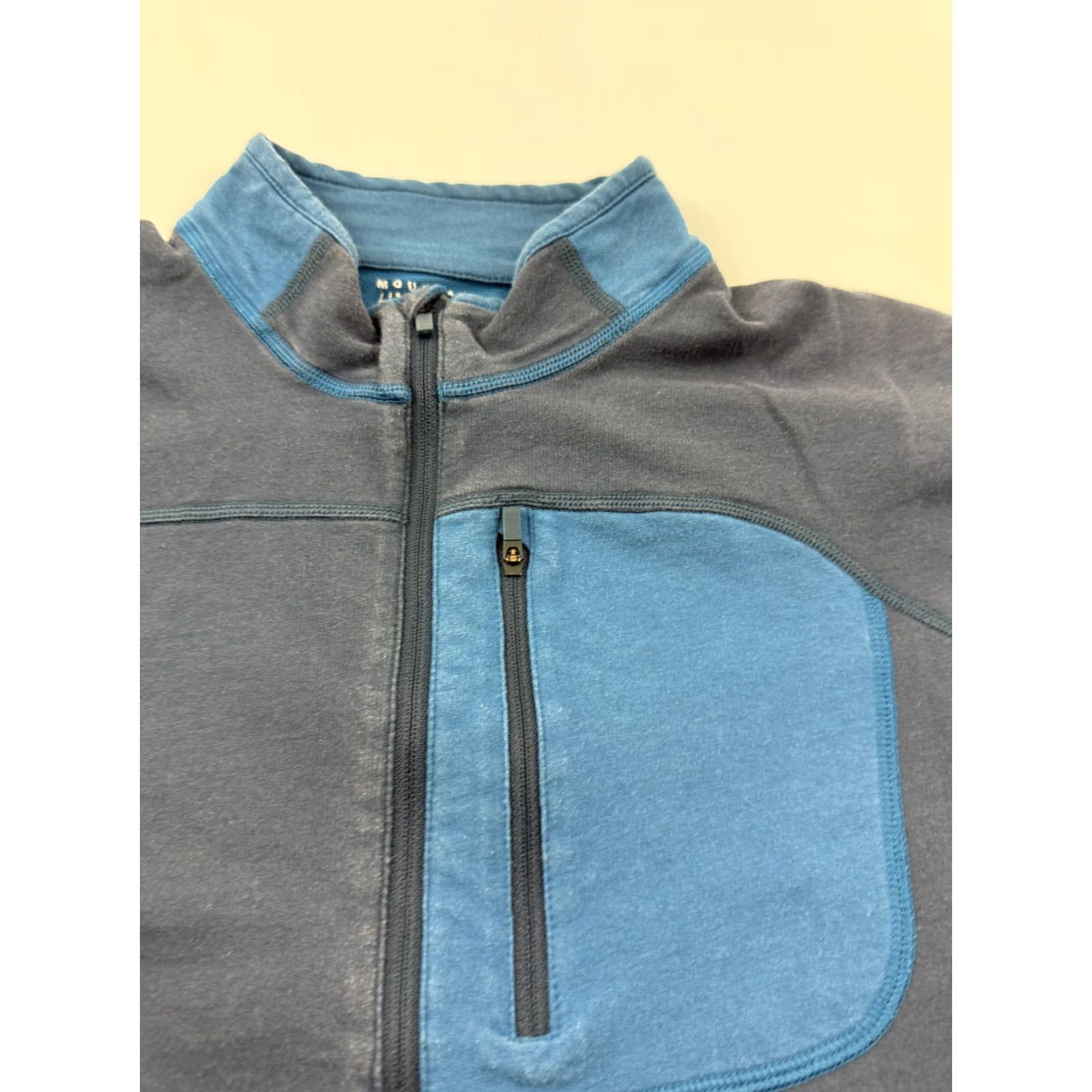 Mountain Hardwear Mountain Hardwear Pullover Mens M Blue 1/4 Zip Long Sleeve Pocket Top Shirt Size US M / EU 48-50 / 2 - 4 Thumbnail