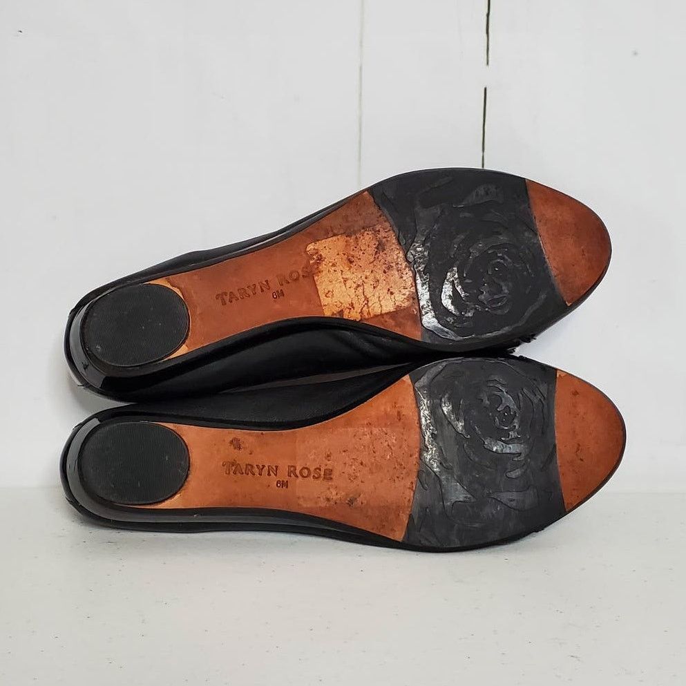 Other Taryn Rose Paola Soft Leather Cap Toe Ballerina Pumps 6 Size US 6 / IT 36 - 7 Thumbnail
