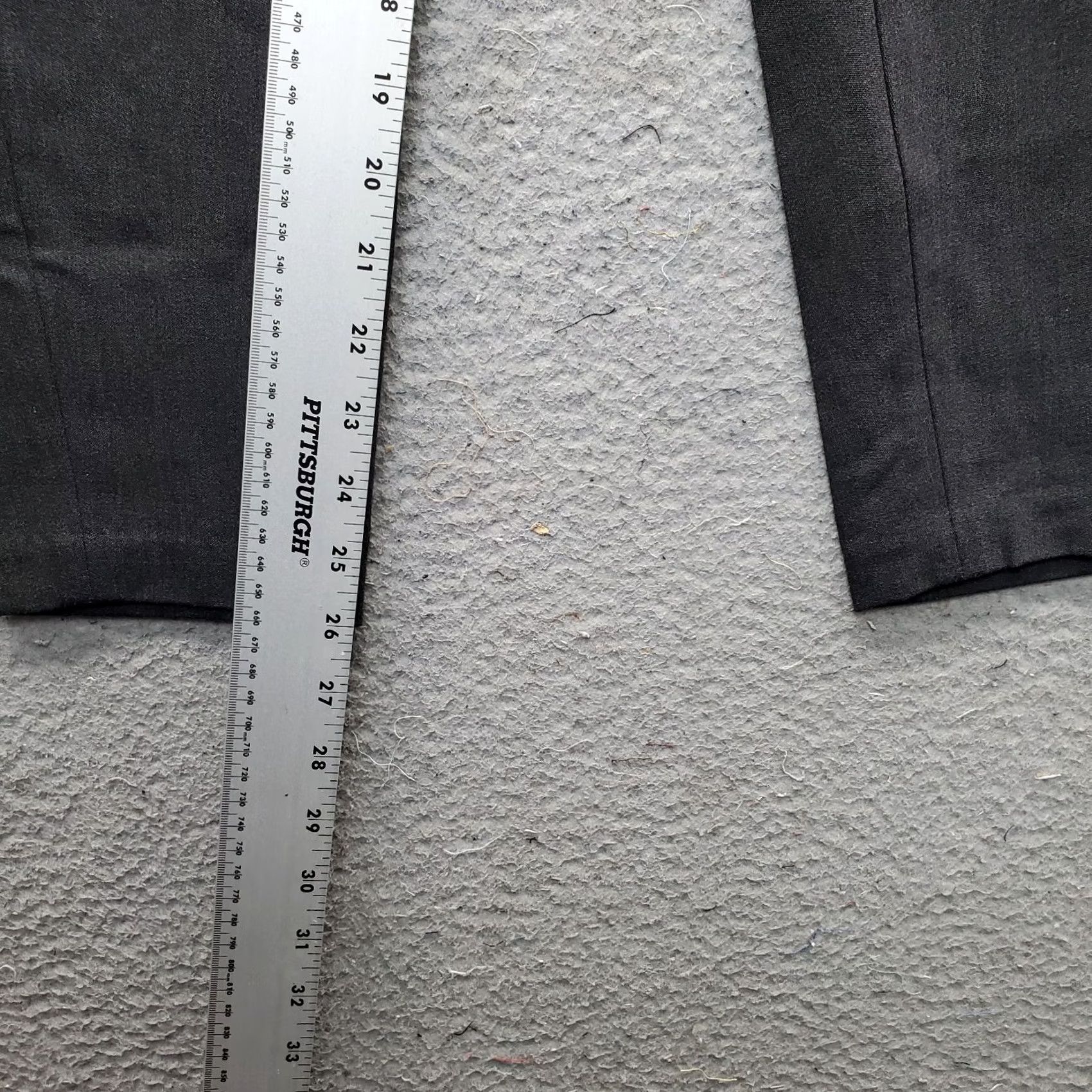 Banana Republic Banana Republic Womens Pants 10 Gray Stretch Devon Ankle Side Zip Slimming Pockets Regular 26 Inseam Straight 3-4? Size 32" / US 10 / IT 46 - 4 Thumbnail