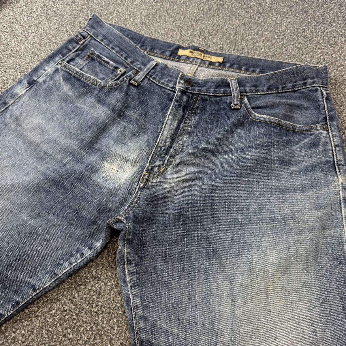 Undercover × Uniqlo Vintage Japanese Denim Uniqlo Faded Natural Washed Jeans W33 Size US 33 - 3 Thumbnail