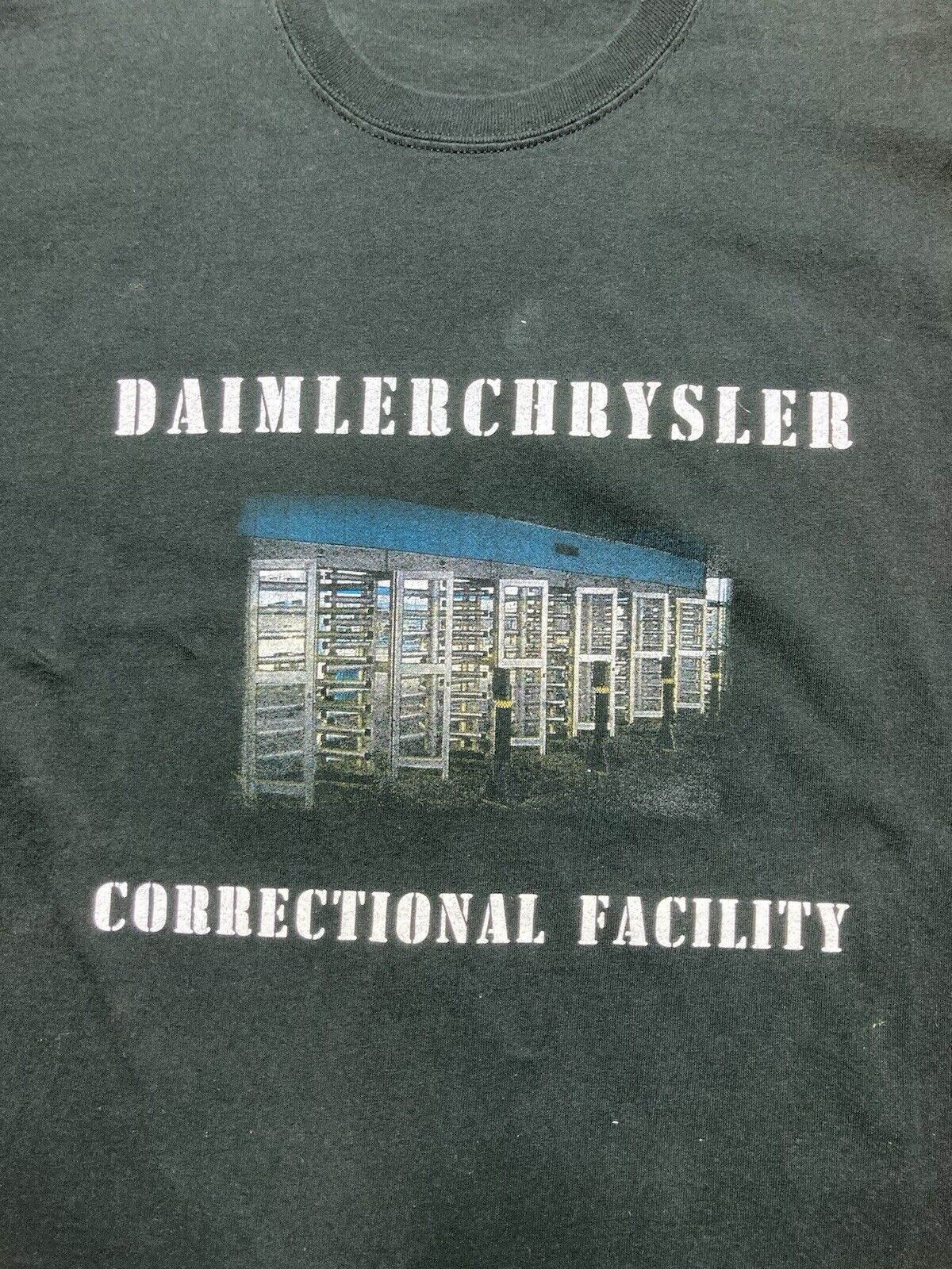 Jerzees × Vintage t shirt Daimler Chrysler plant shirt automobile Mercedes XXL Size US XXL / EU 58 / 5 - 2 Thumbnail