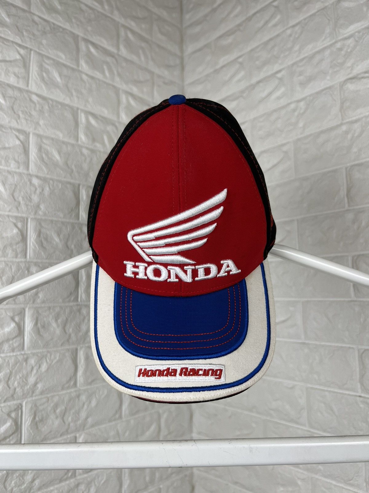 NASCAR × Vintage Vintage Y2K Honda Racing Cap Hat Size ONE SIZE - 1 Thumbnail