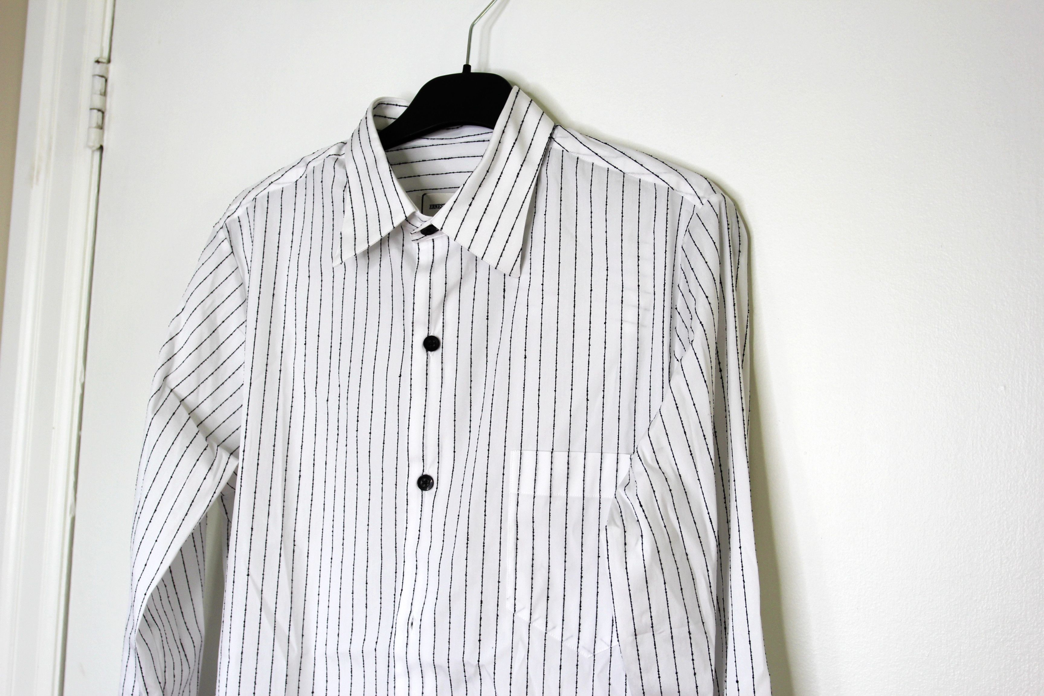 Ernest W. Baker BNWT SS25 ERNEST W. BAKER PIN STRIPE SHIRT 46 Size US S / EU 44-46 / 1 - 4 Thumbnail