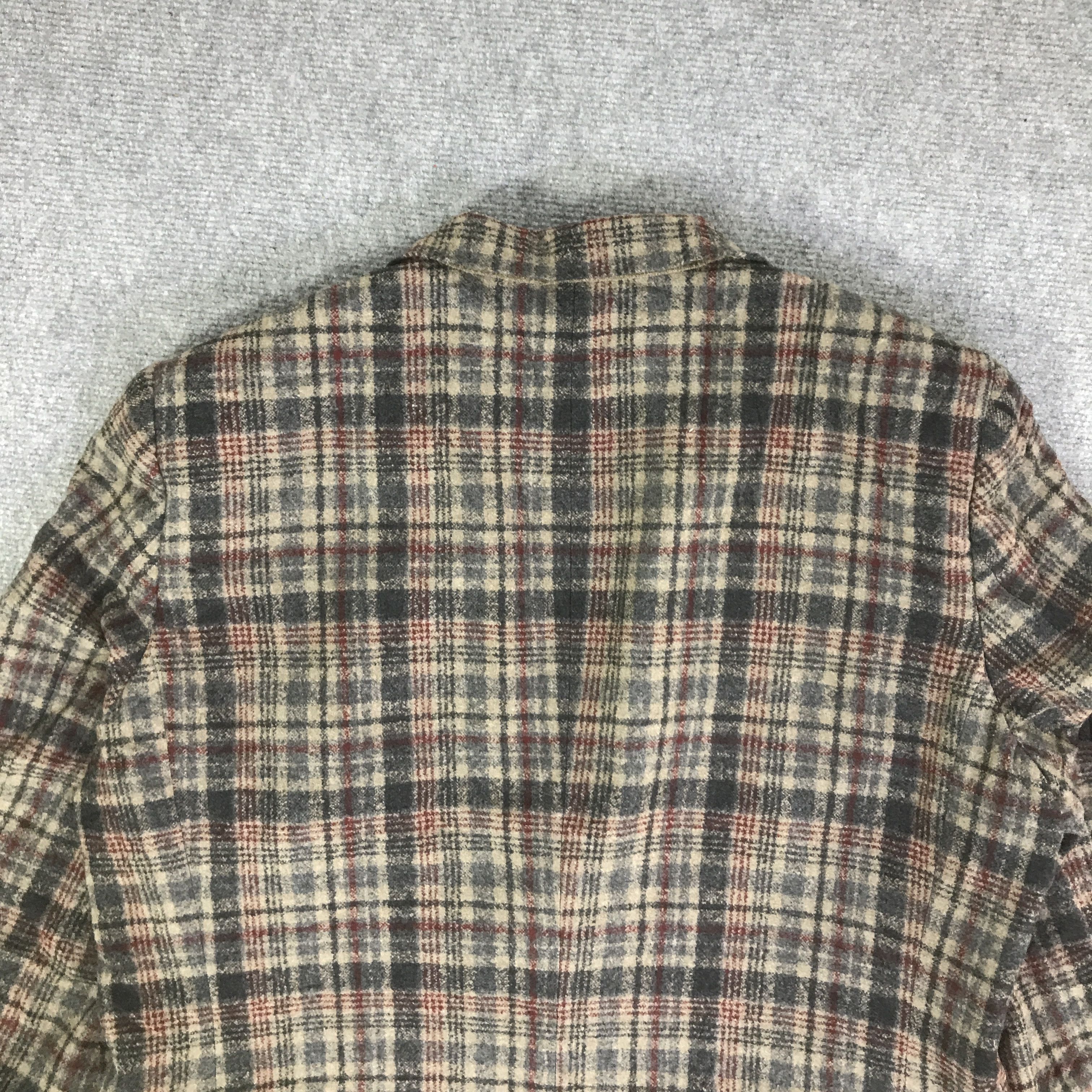 Ermenegildo Zegna ERMENEGILDO ZEGNA TARTAN BLAZER COAT JACKET K138B10 Size US L / EU 52-54 / 3 - 4 Thumbnail