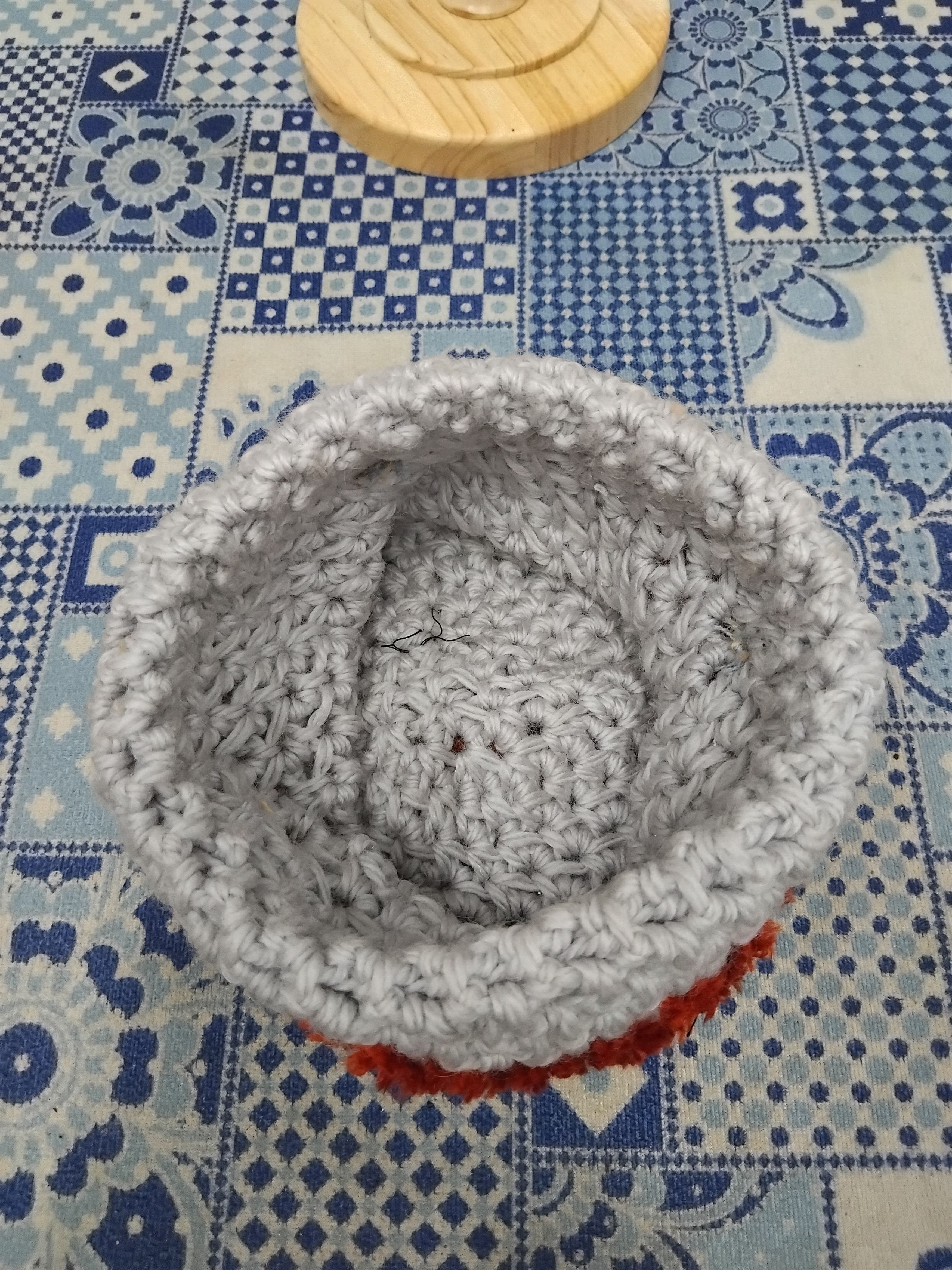 Japanese Brand 💥Unnamed Grey orange colour beanie hat Size ONE SIZE - 2 Thumbnail