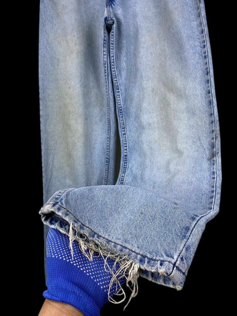 Levi's Vintage Clothing RARE Vintage Levis 90s Baggy Silvertab loosedirty distressed Size US 32 / EU 48 - 9 Thumbnail