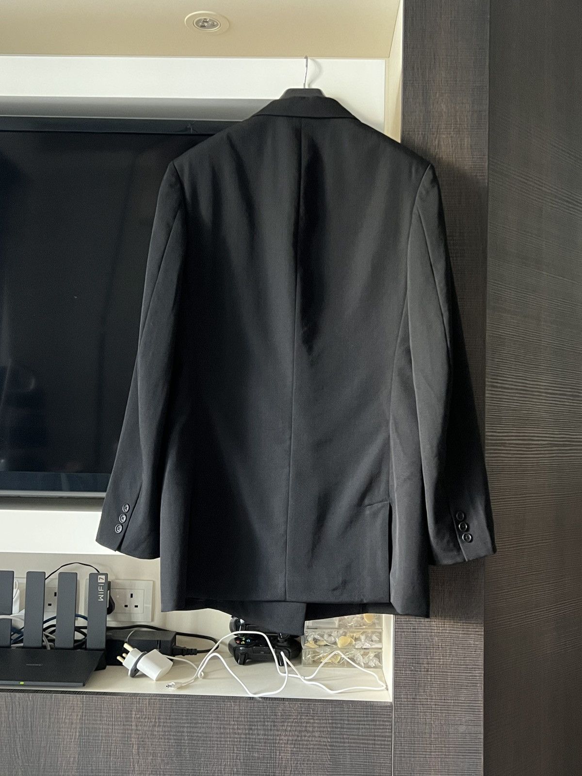 Yohji Yamamoto 25SS Y's for men WOOL GABARDINE DOUBLE-BREASTED JACKET Size US L / EU 52-54 / 3 - 2 Thumbnail
