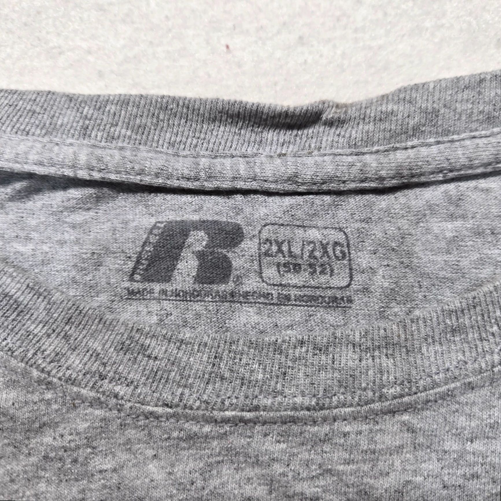 Vintage VINTAGE Liberty University Flames Shirt Adult 2XL Gray Crew Neck T-Shirt Mens University 90s Size US XXL / EU 58 / 5 - 3 Thumbnail