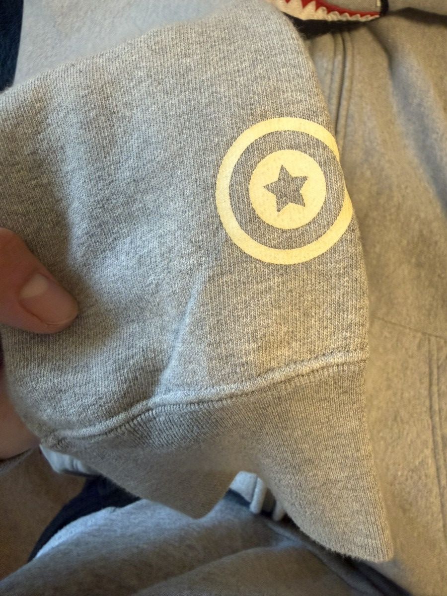 Bape Bape Shark Hoodie Size US L / EU 52-54 / 3 - 4 Thumbnail