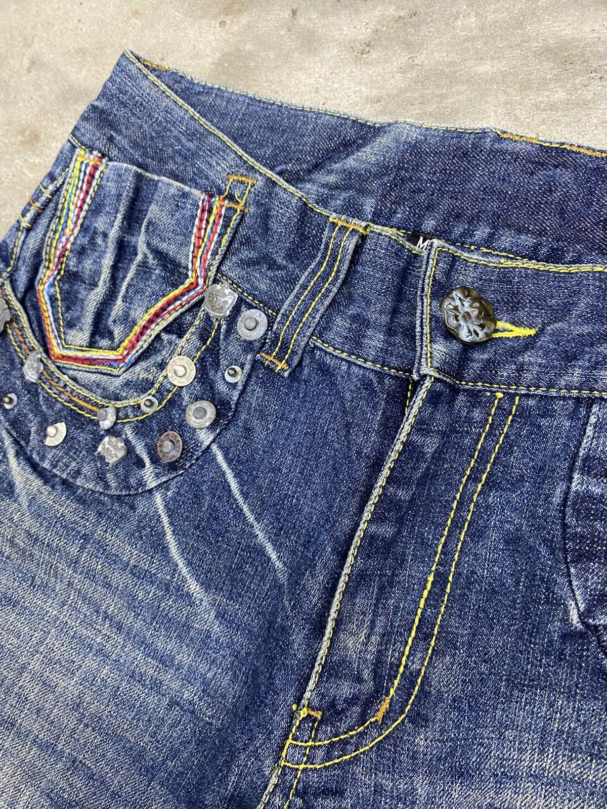 If Six Was Nine × Le Grande Bleu (L.G.B.) 💥bindding offer💥 japan grunge distress undercover style pant Size US 30 / EU 46 - 5 Thumbnail