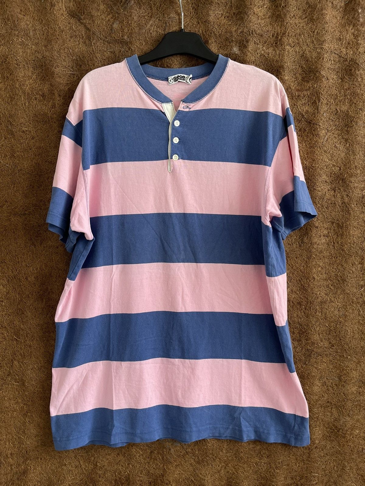 GOODENOUGH 1998 Goodenough Stripe Button Shirt Size US L / EU 52-54 / 3 - 1 Thumbnail