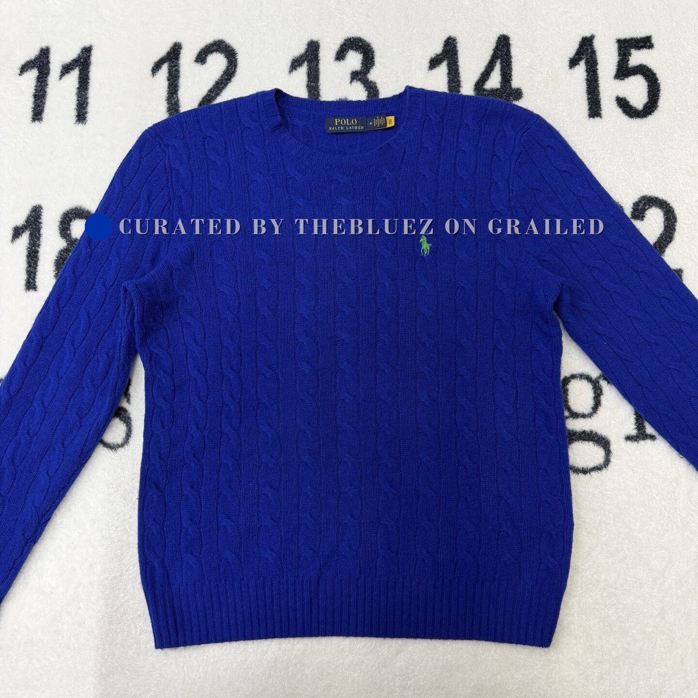 Ralph Lauren Ralph Lauren Blue Cashmere Sweater Size US M / EU 48-50 / 2 - 1 Thumbnail