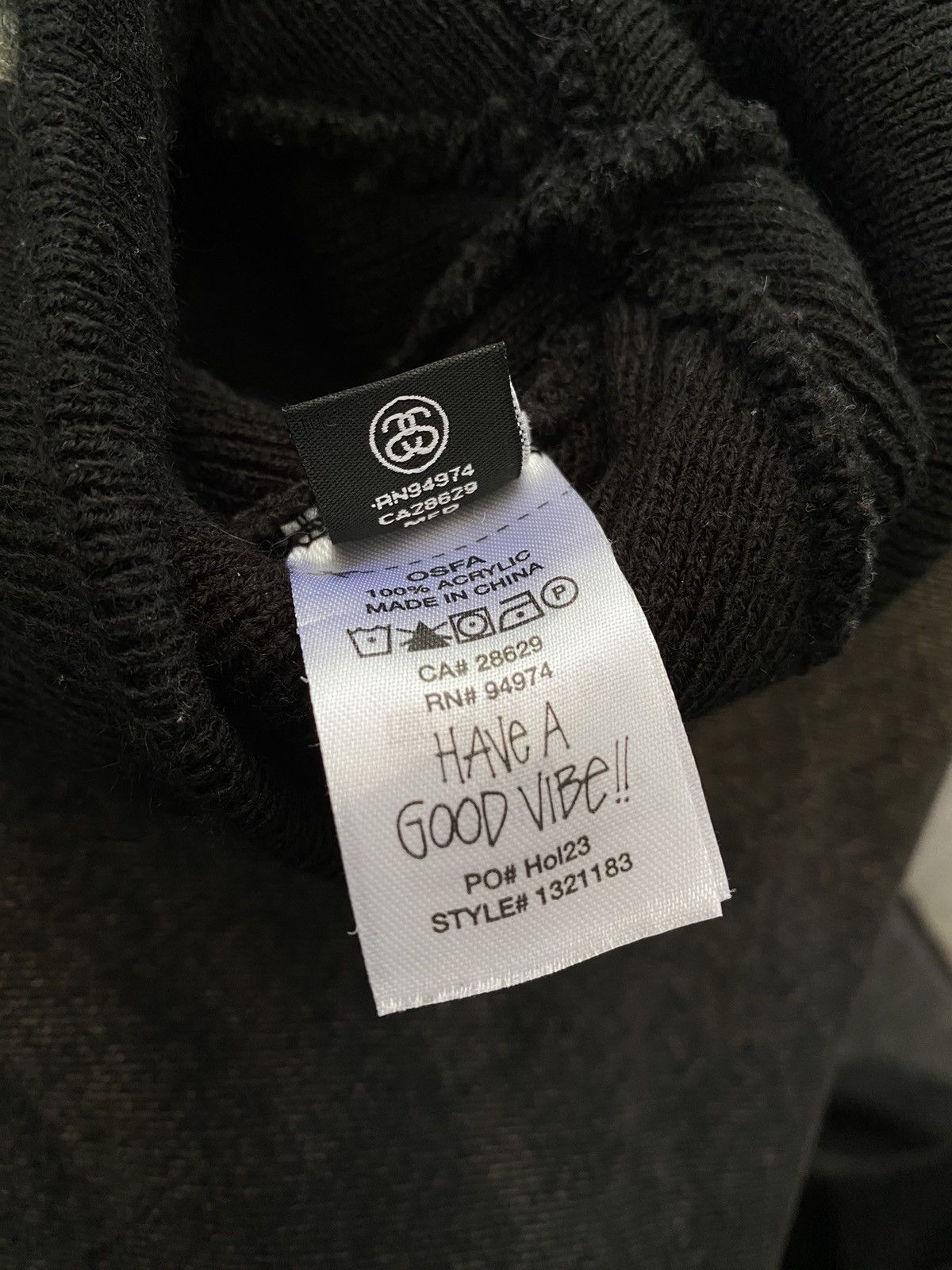 Stussy Stussy Garment Co Authentic Workgear Beanie Size ONE SIZE - 5 Thumbnail