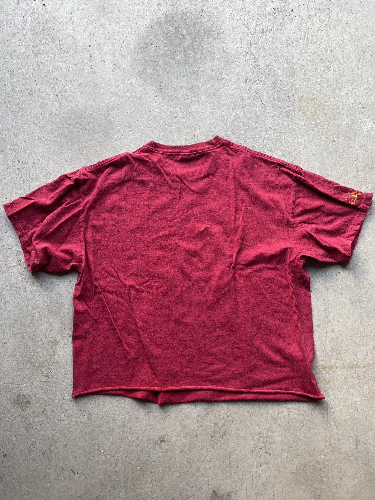 Japanese Brand × Vintage Vintage 90s College Sports Team Tee Shirt Size US S / EU 44-46 / 1 - 2 Thumbnail