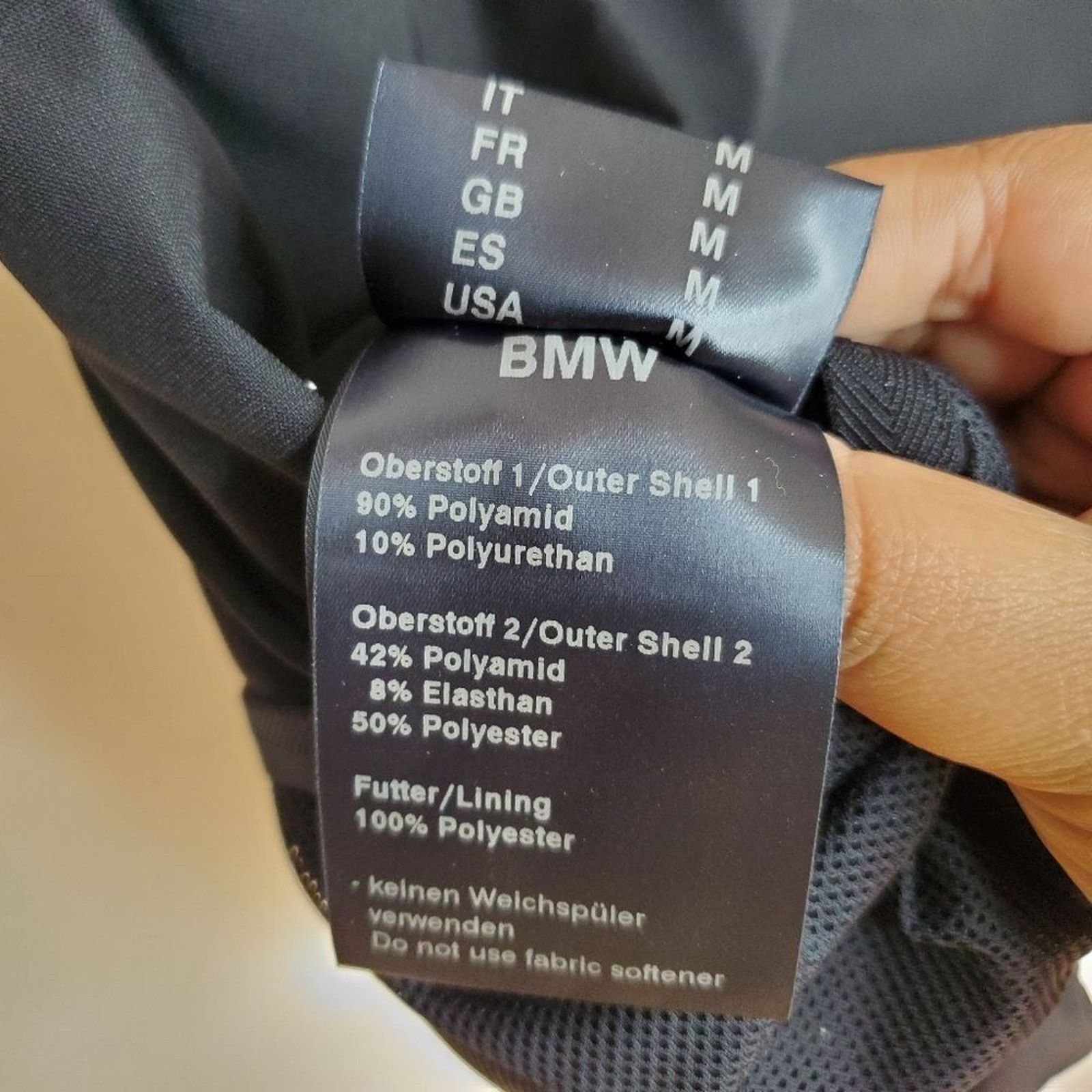 BMW BMW Motorrad Black Goretex AirVantage Inflatable Vest Size M Size US M / EU 48-50 / 2 - 10 Thumbnail