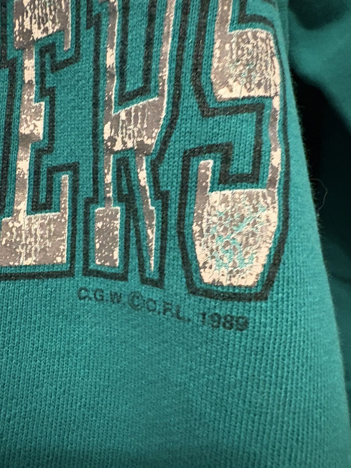 Vintage Vintage Sask Roughriders Sweatshirt 80’s CFL Grey Cup Grail Size US XL / EU 56 / 4 - 4 Thumbnail