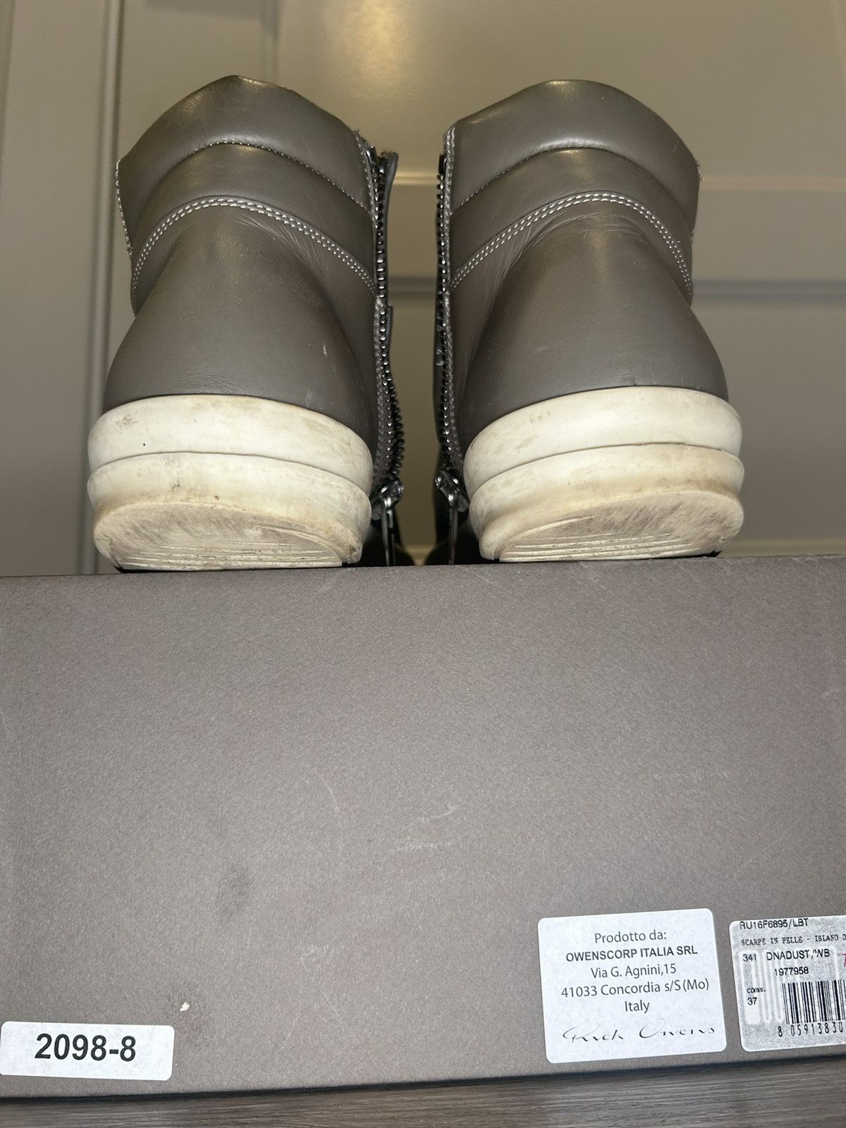 Rick Owens Rick Owens Island Dunks DNA Dust 41 Size US 8.5 / EU 41-42 - 6 Thumbnail
